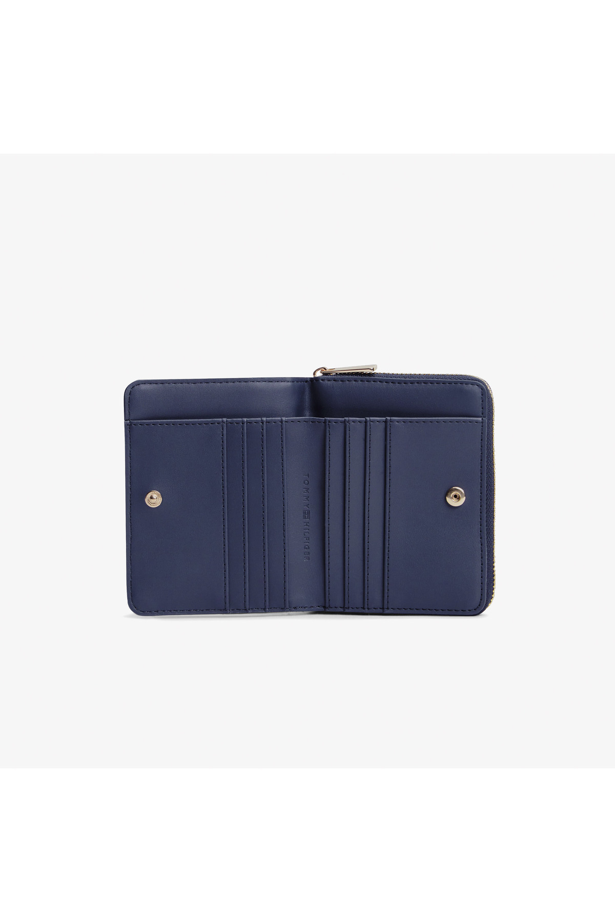 Tommy Hilfiger Icon Jacquard Kadın Lacivert Cüzdan görsel 2