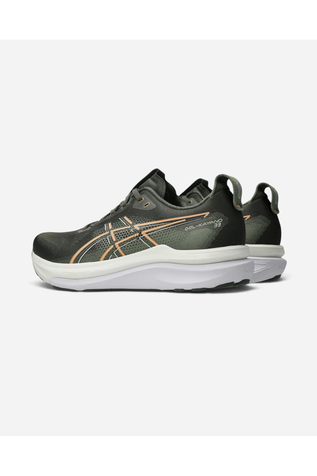GEL-KAYANO 33 Erkek Kuriiro Brown/Illuminate Yello Koşu Ayakkabısı 1011C167-200 — مشکی — تصویر 4 از 7