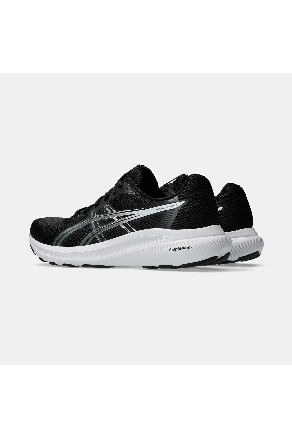 Asics GEL-CONTEND 10 Erkek Black/Pure Silver Koşu Ayakkabısı 1011C249-003 görsel 4