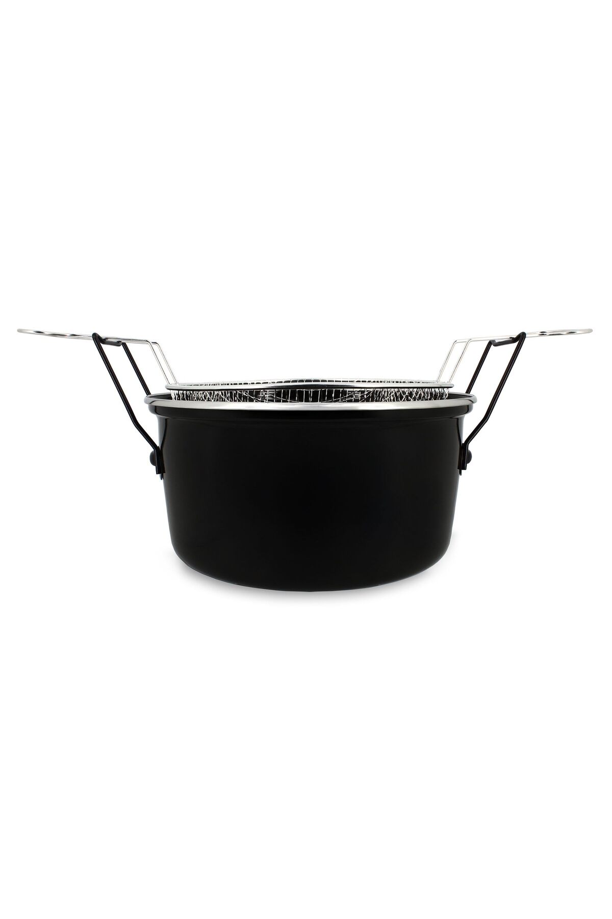 Menastyl Util'Home 3645575 fritöz, paslanmaz çelik, 28 cm, siyah Airfryer