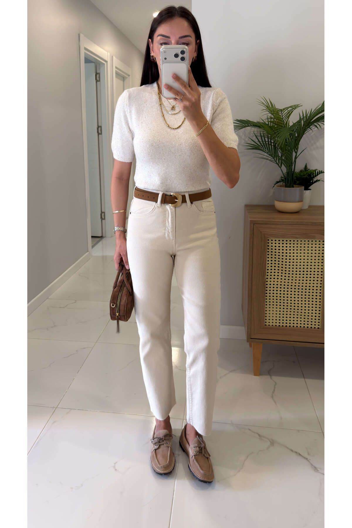 Ria Bej Kesik Paça Boy Fit Jean 2