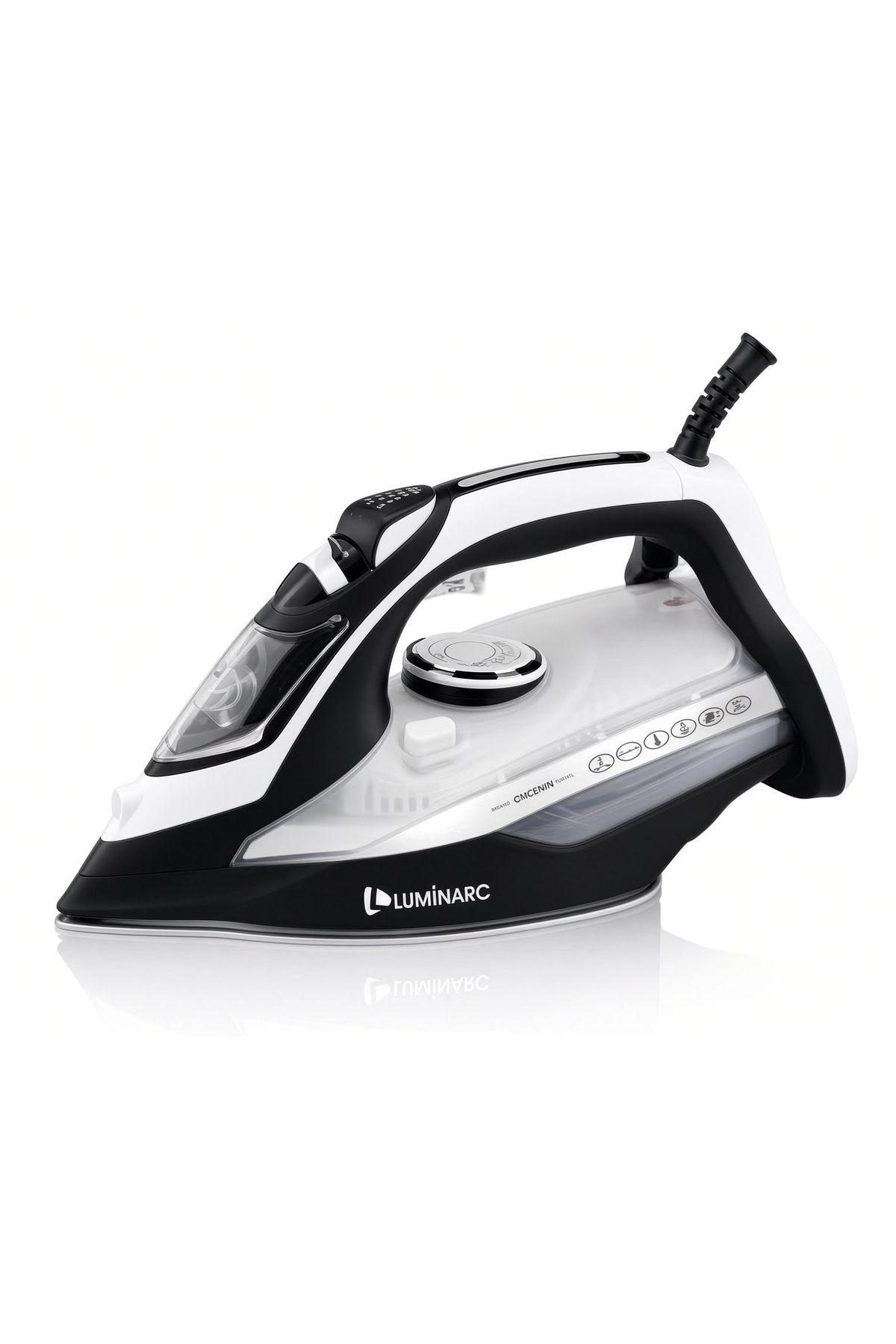 Luminarc 2200W Buharlı Ütü Seramik Taban Dikey Buhar Şok Buhar Sprey Anti-Calc Anti-Drip Otomatik Kapanma
