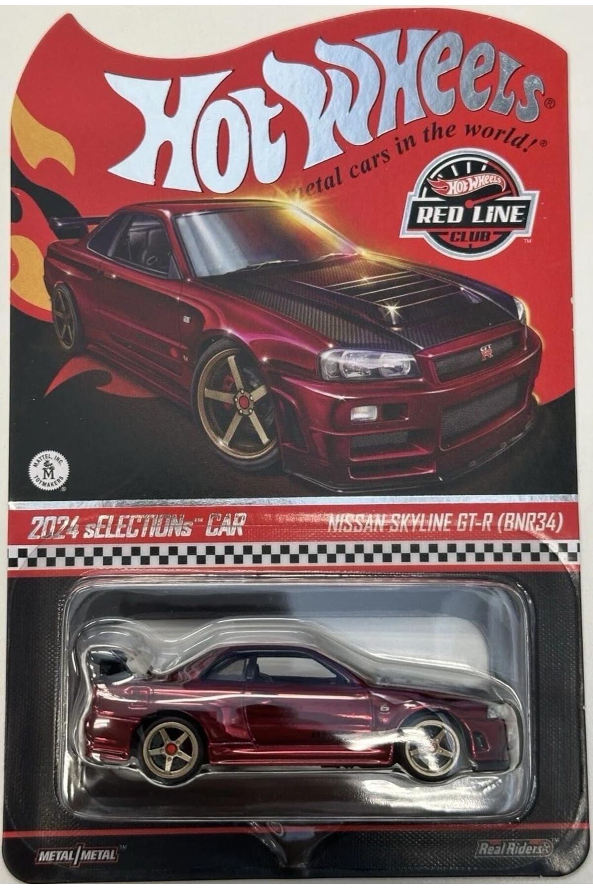 ホットウィール　プレミアム　リアル　NISSAN GT-R セット　R34 HOT WHEELS Premium 1/64 - RLC Exclusive sELECTIONs Nissan Skyline