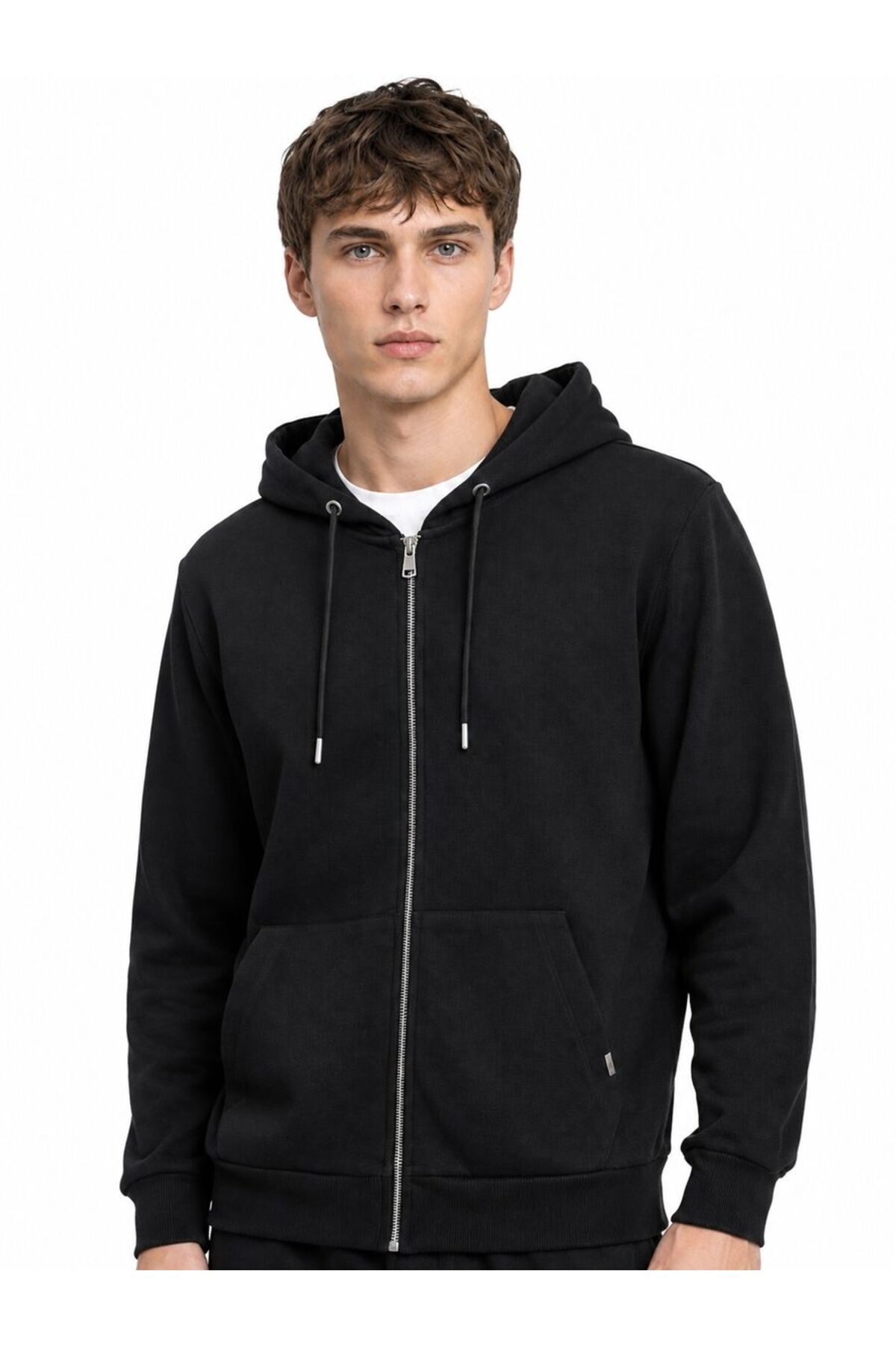 Regular Fit Erkek Hırka — مشکی LF2044261_Q1.V1 — تصویر 3 از 5