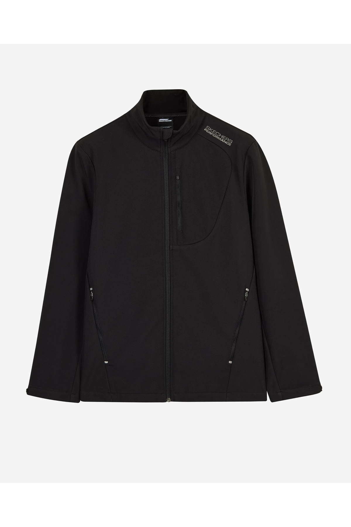 SKECHERS M SOFTSHELL BASIC Jacket Erkek Siyah Mont S2620129-3817 — مشکی