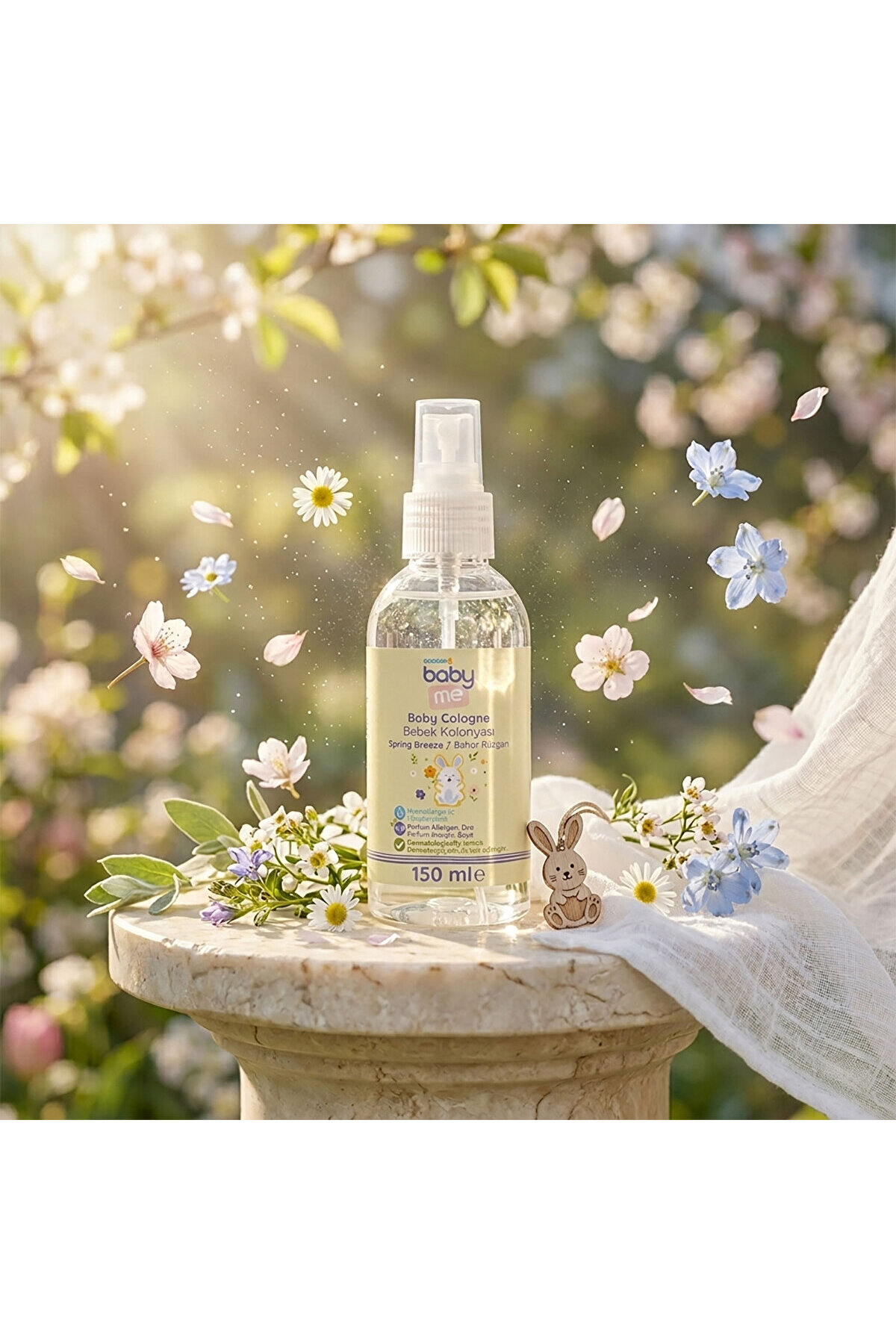 baby me Bahar Rüzgarı Bebek Kolonyası 150 ml — BAE-3017 — تصویر 2 از 3
