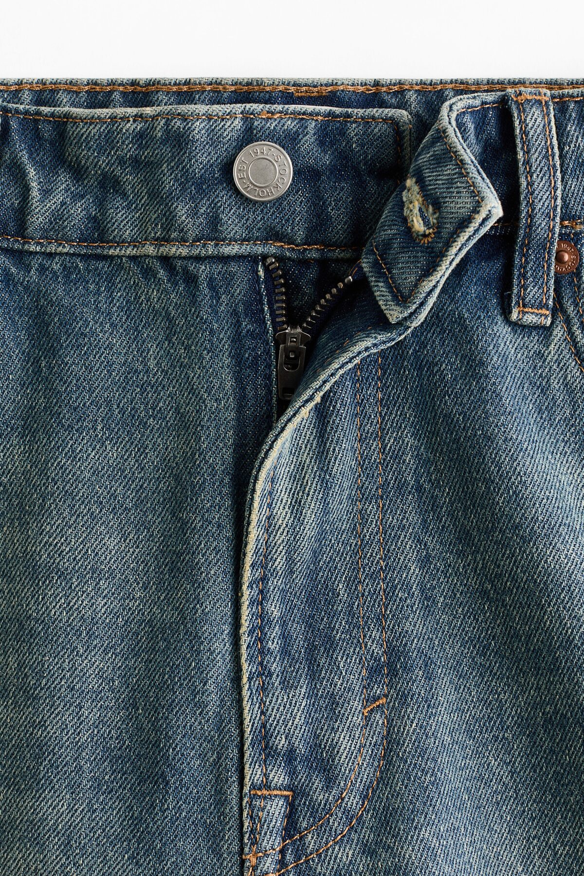 Baggy Barrel Regular Waist Jeans 6