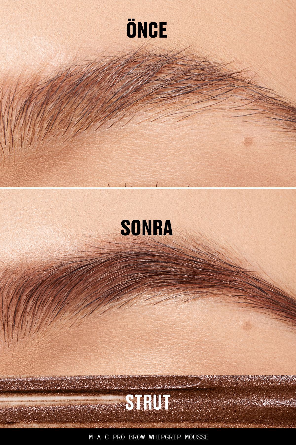 Pro Brow Whipgrip Mousse Hafif ve Köpük Dokulu Renkli Kaş Sabitleyici - Strut — رنگارنگ 143484 — تصویر 3 از 7