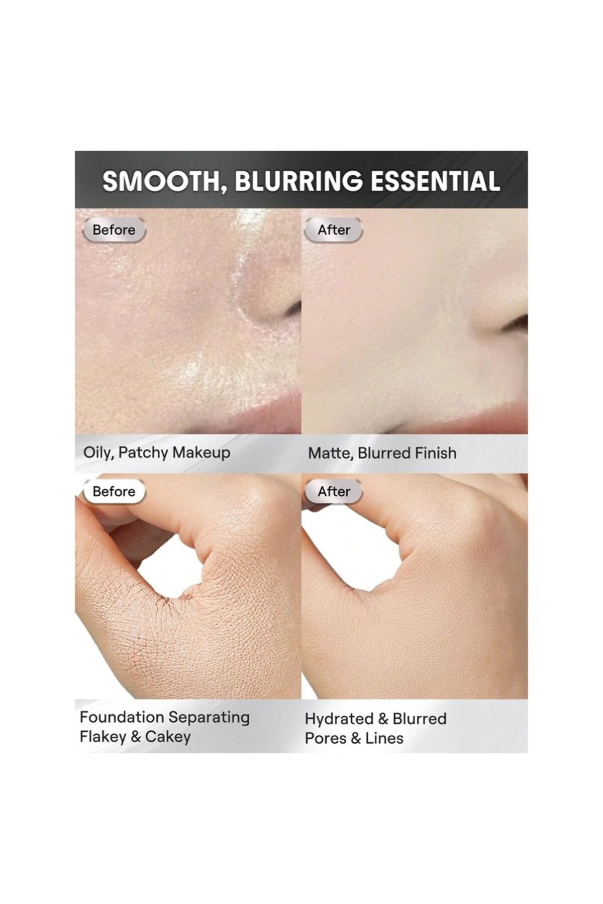 camera on smooth & blur primer — سفید 43465765764 — تصویر 8 از 8