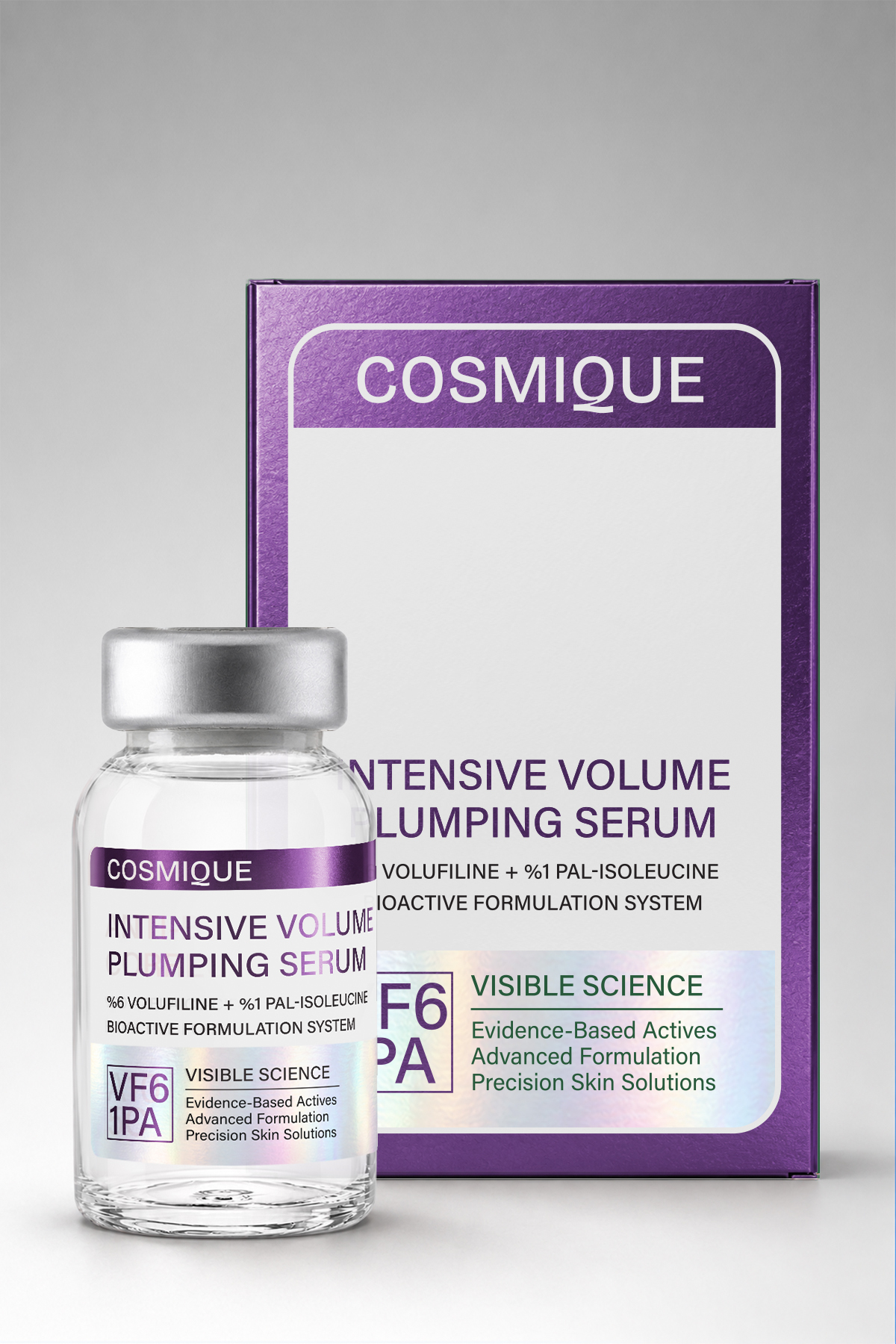 %6 Volufiline + %1 Pal-Isoleucine - Yoğun Dolgunlaştırıcı ve Hacim Bölgesel Cilt Bakım Serumu 25 ml — CSM003 — تصویر 6 از 6