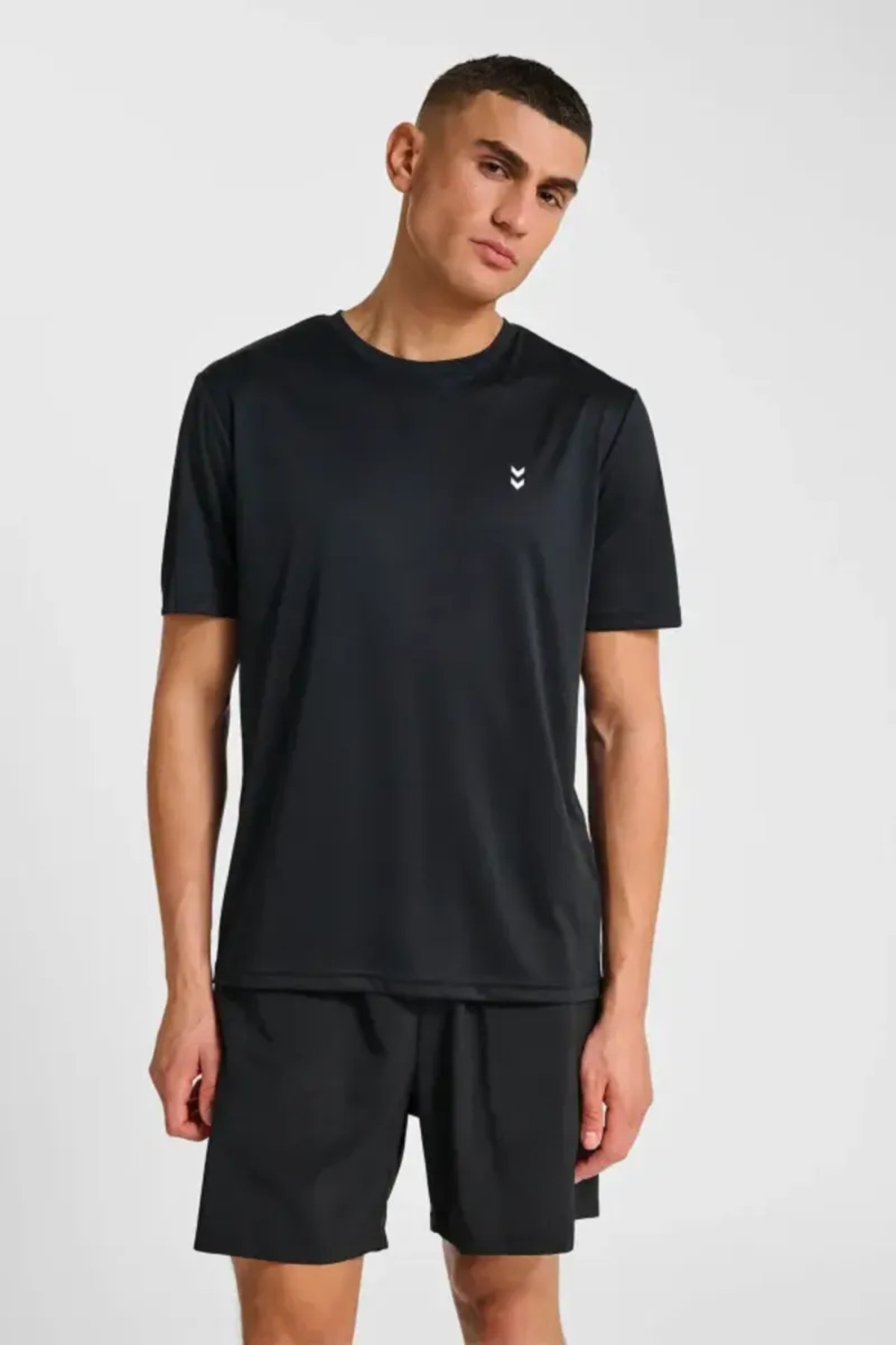 تی شرت ورزشی مردانه Hmlpulse مدل S/S سایز 229881-2001 هامل تی شرت ورزشی hummel