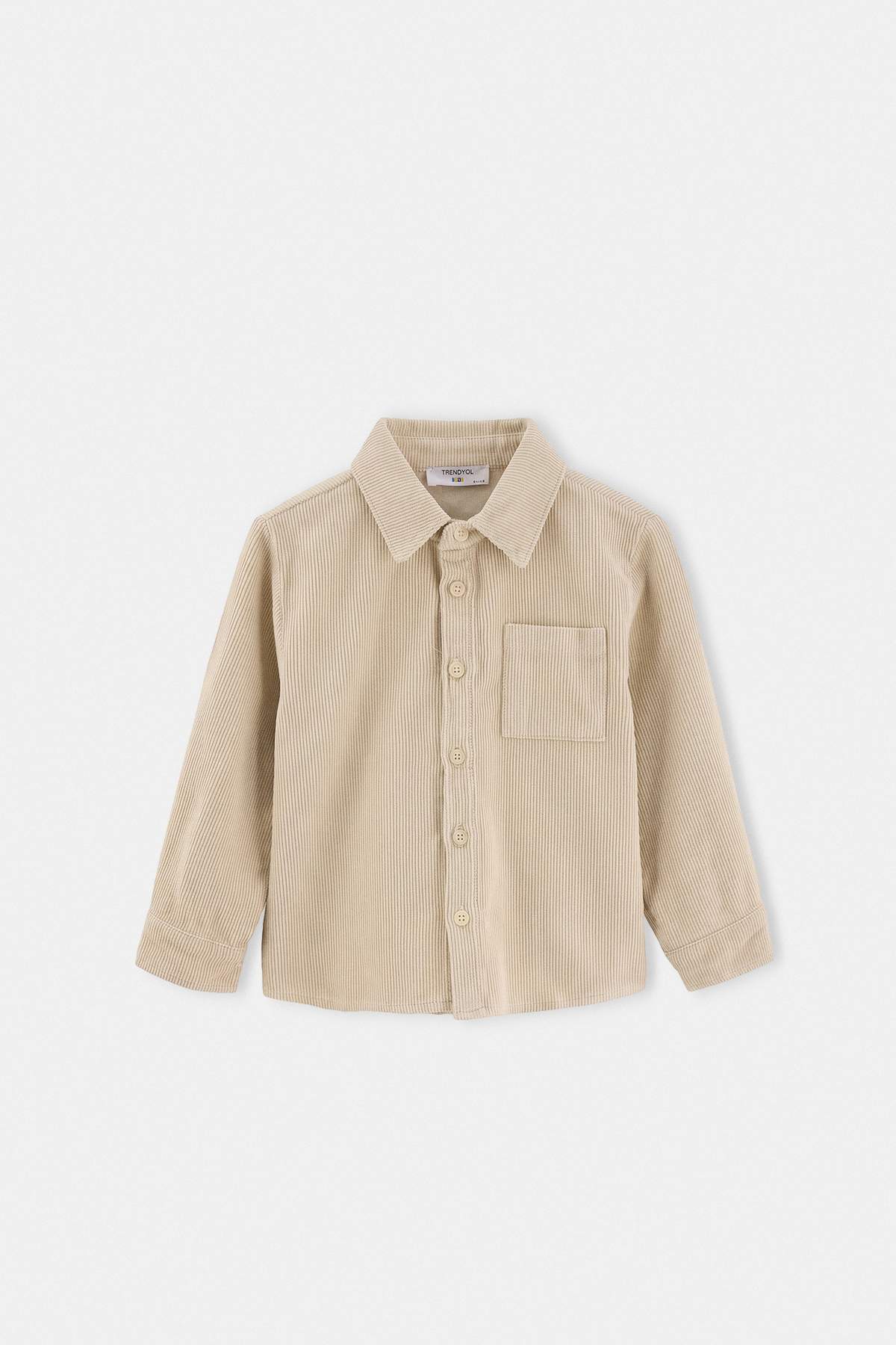 Trendyolmilla Kids Taş Uzun Gömlek TKDAW27GO00010