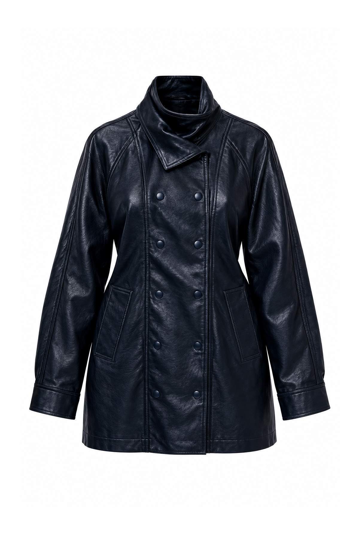 trendyolmilla-womens-dark-blue-plain-oversize