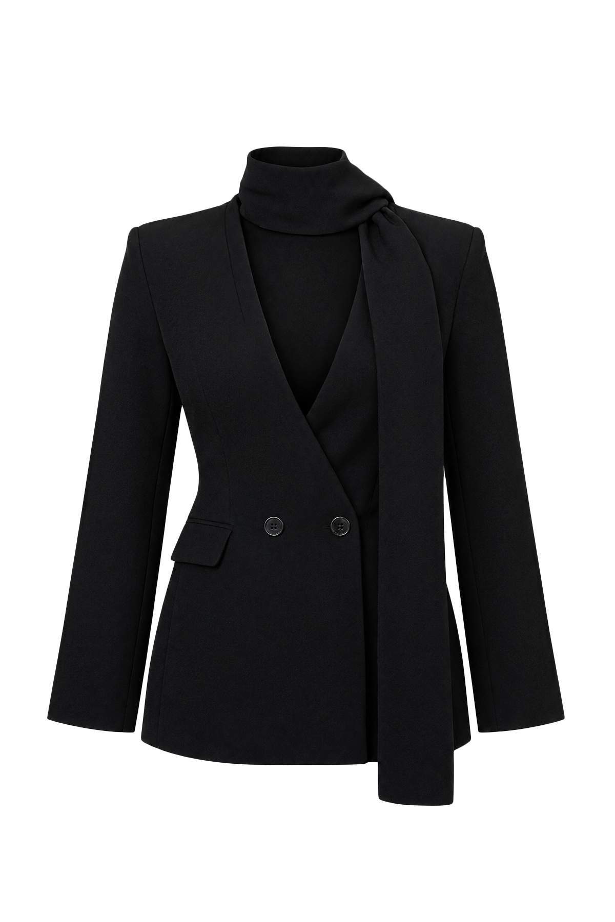 Trendyolmilla Siyah Blazer Ceket TWOAW27BC00051