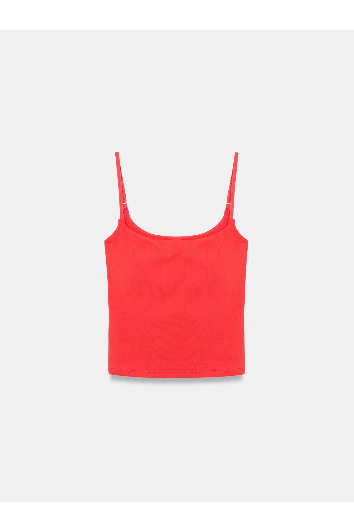 Dilvin 21200 Bra-Free Askılı Top-Kırmızı görsel 5