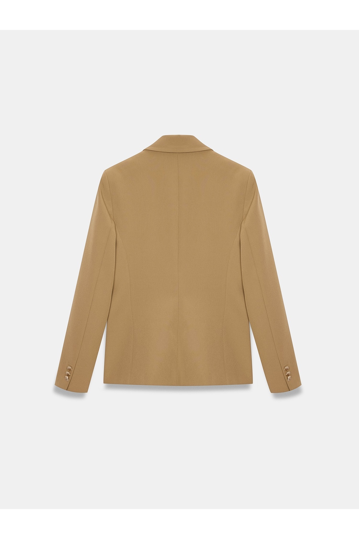 Dilvin 60816 Vücuda Oturan Blazer-Yağ Yeşil görsel 7