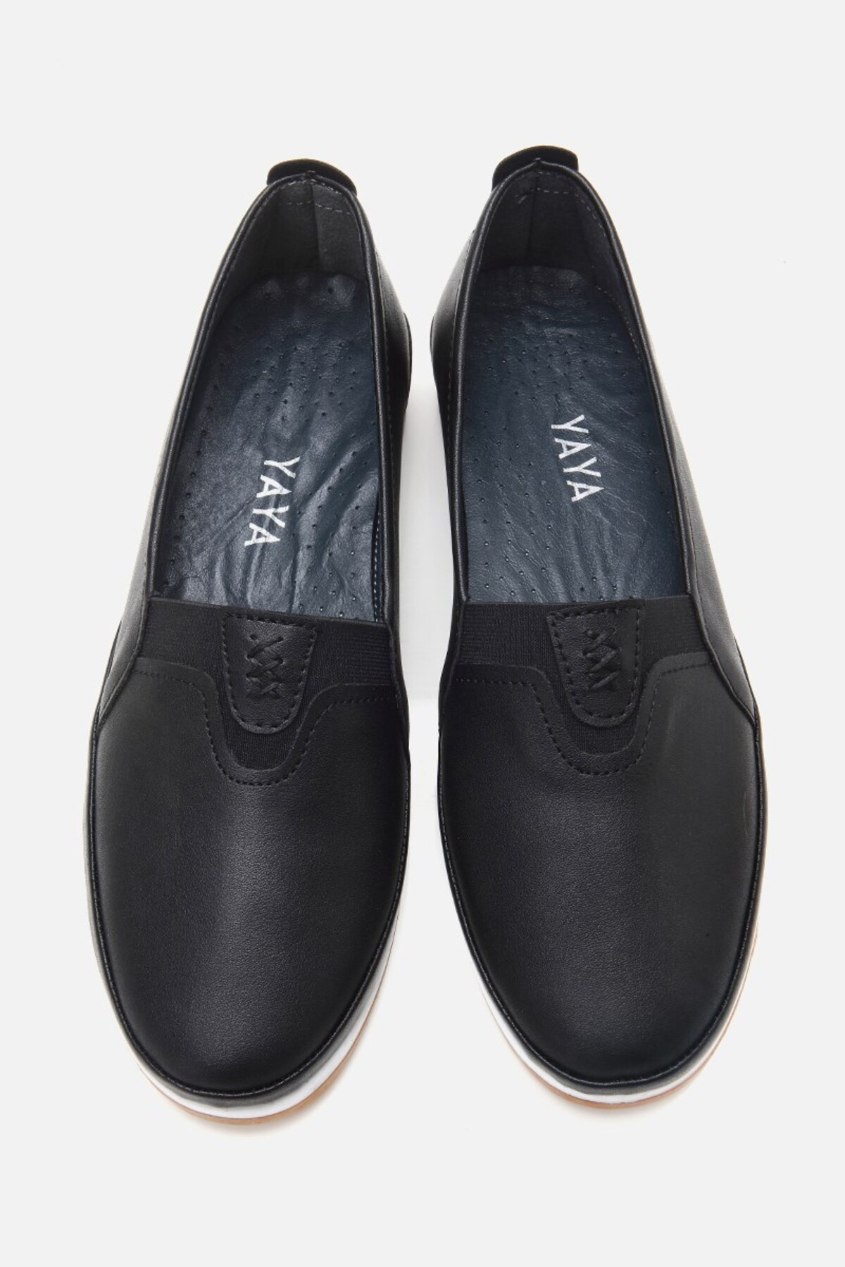 Yaya by Hotiç Kadın Siyah Comfort Düz Ayakkabı görsel 7