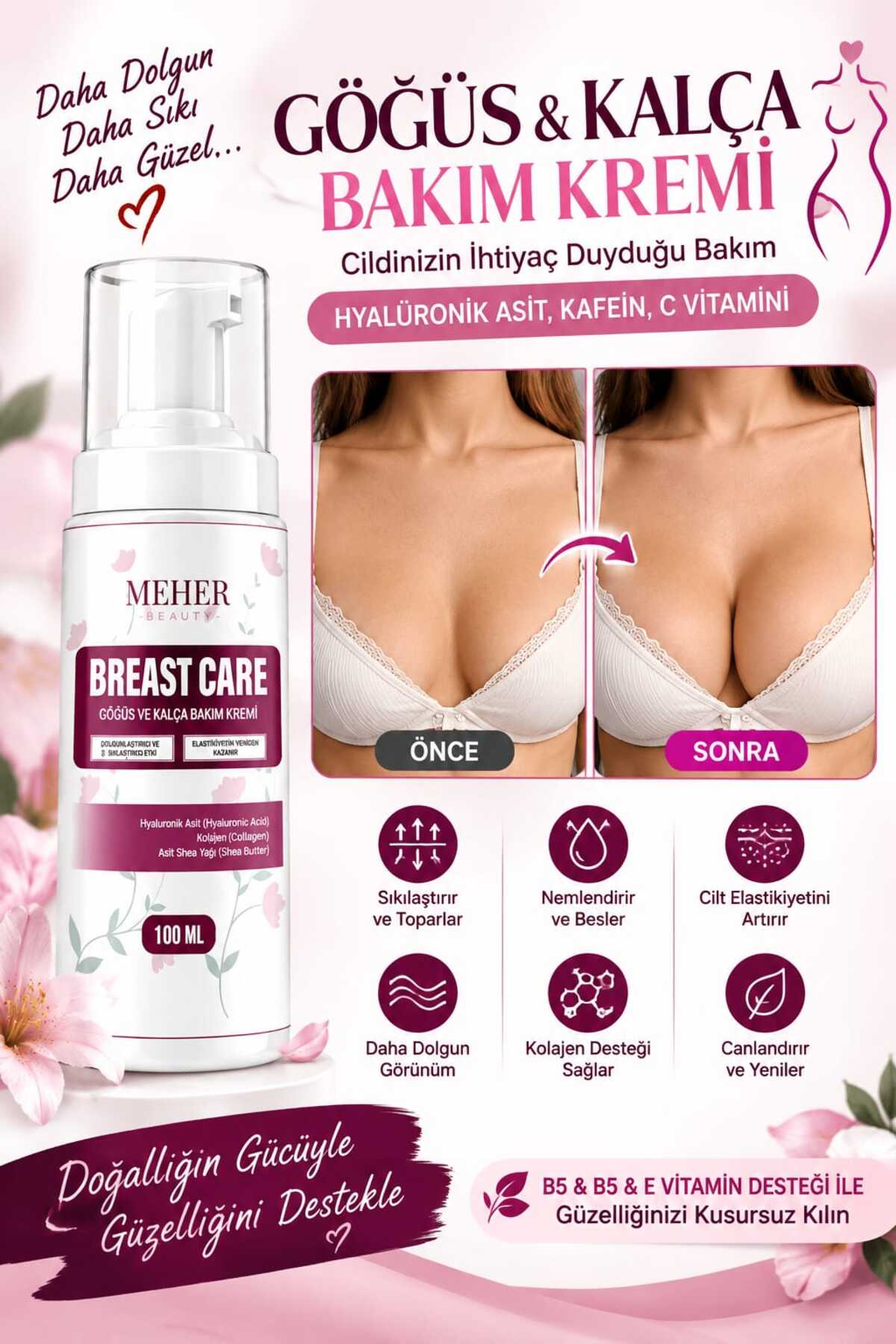 MEHER BEAUTY Göğüs Ve Kalça . Şekillendirici, Dolgunlaştırıcı