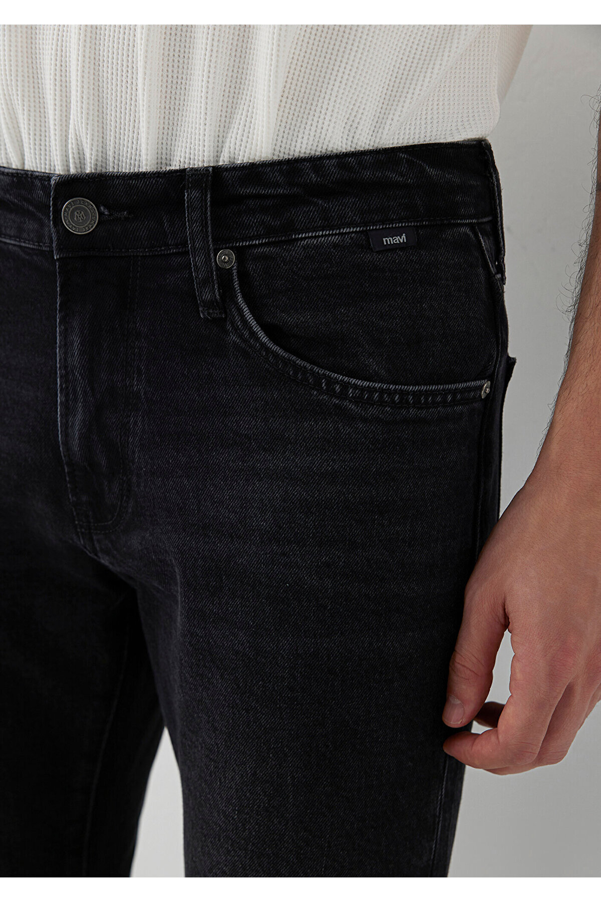 Mavi Erkek James Classic Denim Jean Pantolon M00424A4001 Antrasit görsel 7