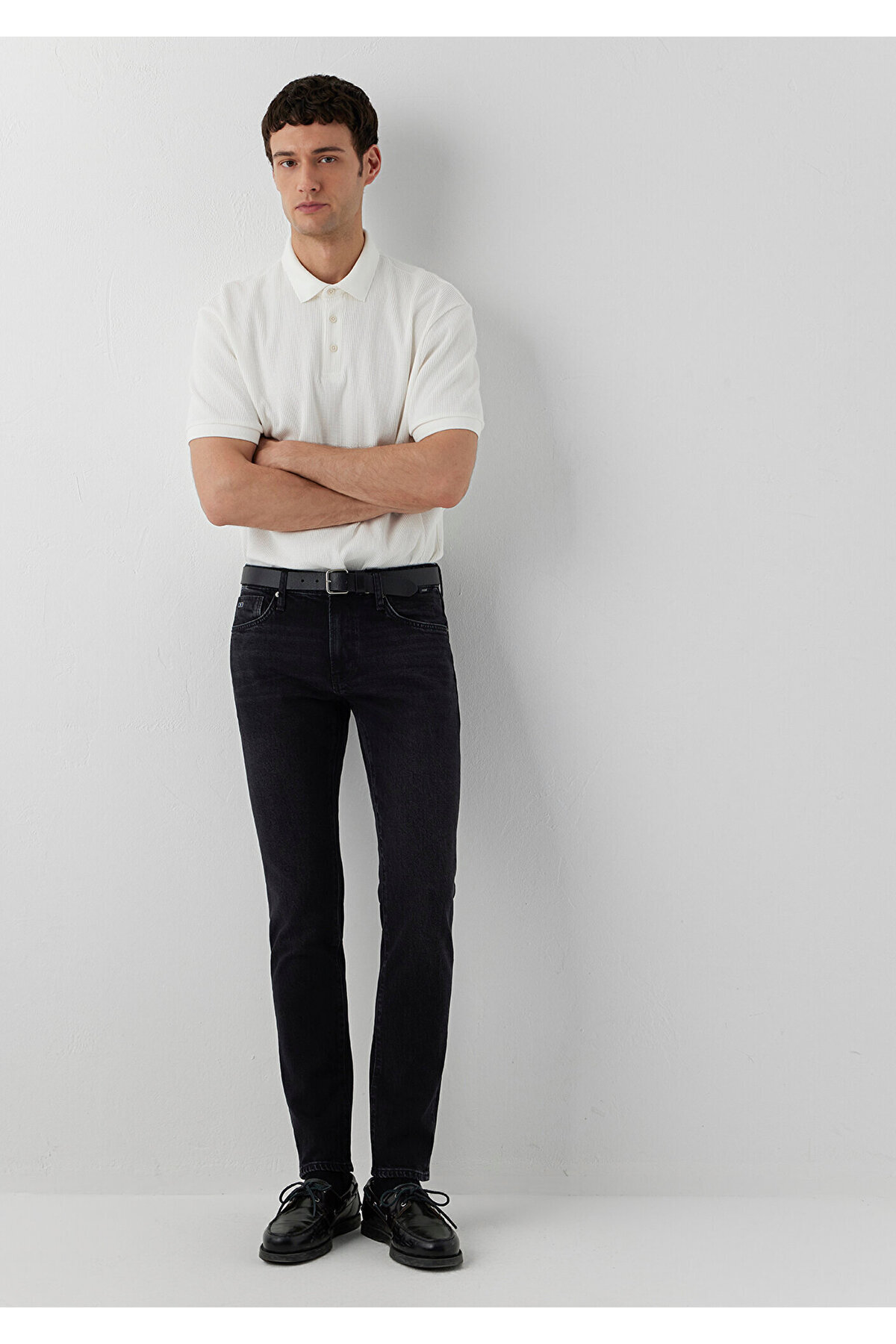 Mavi Erkek James Classic Denim Jean Pantolon M00424A4001 Antrasit görsel 2