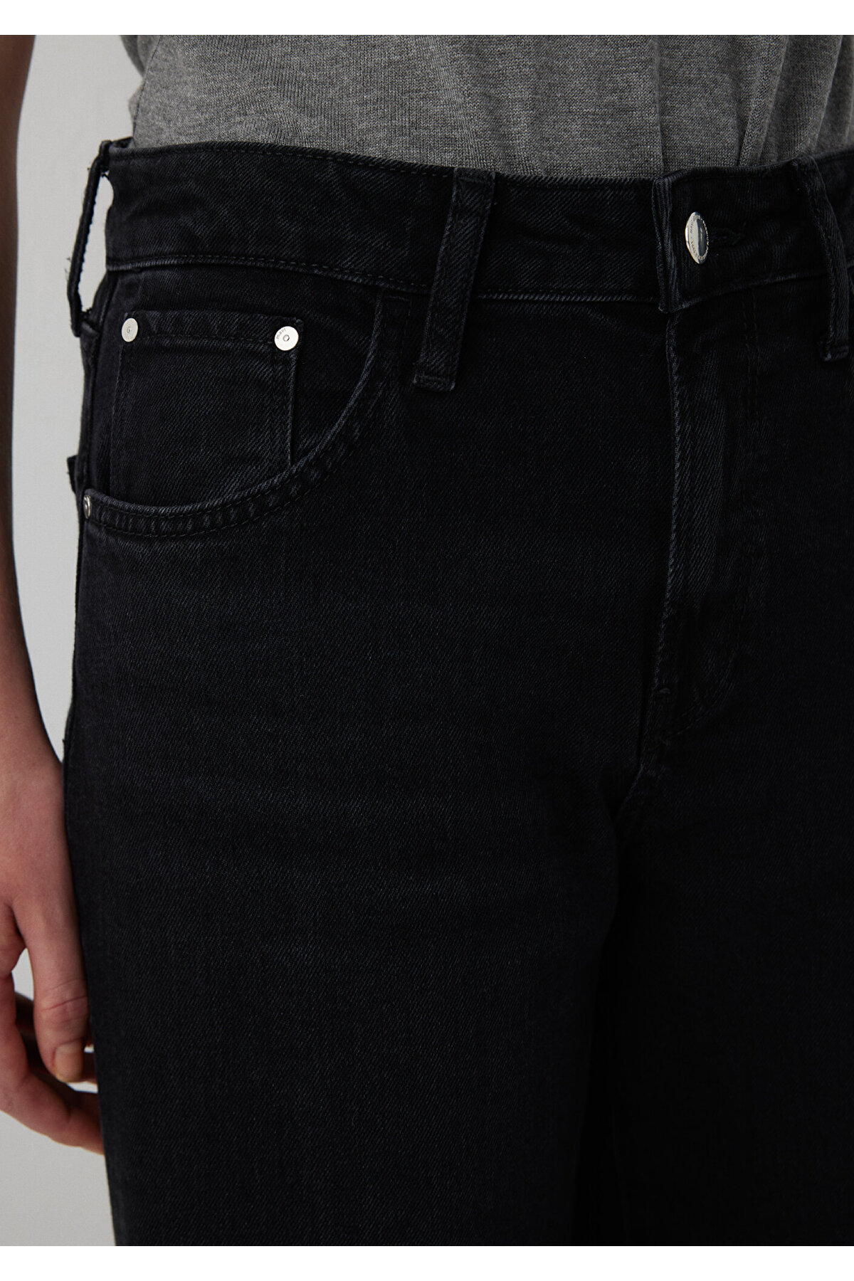 Mavi Leila Premium Blue Koyu Gri Jean Pantolon 1010600-A6198 görsel 6