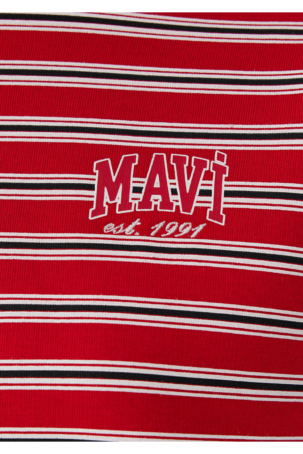 Mavi Kırmızı Sweatshirt 1S20092-86680 görsel 8