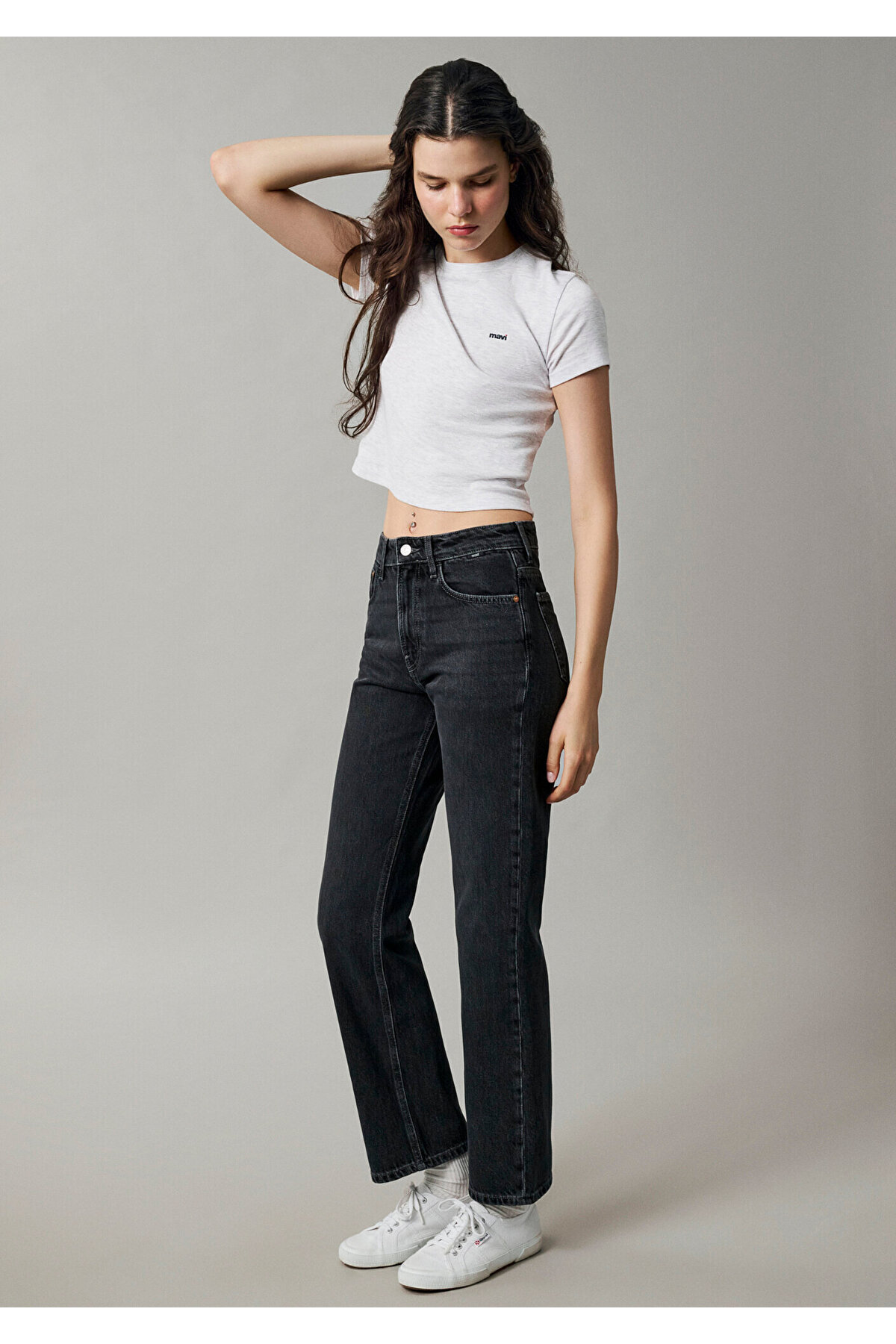 Mavi Barcelona Classic Denim Gri Jean Pantolon 101047-A3825 görsel 2