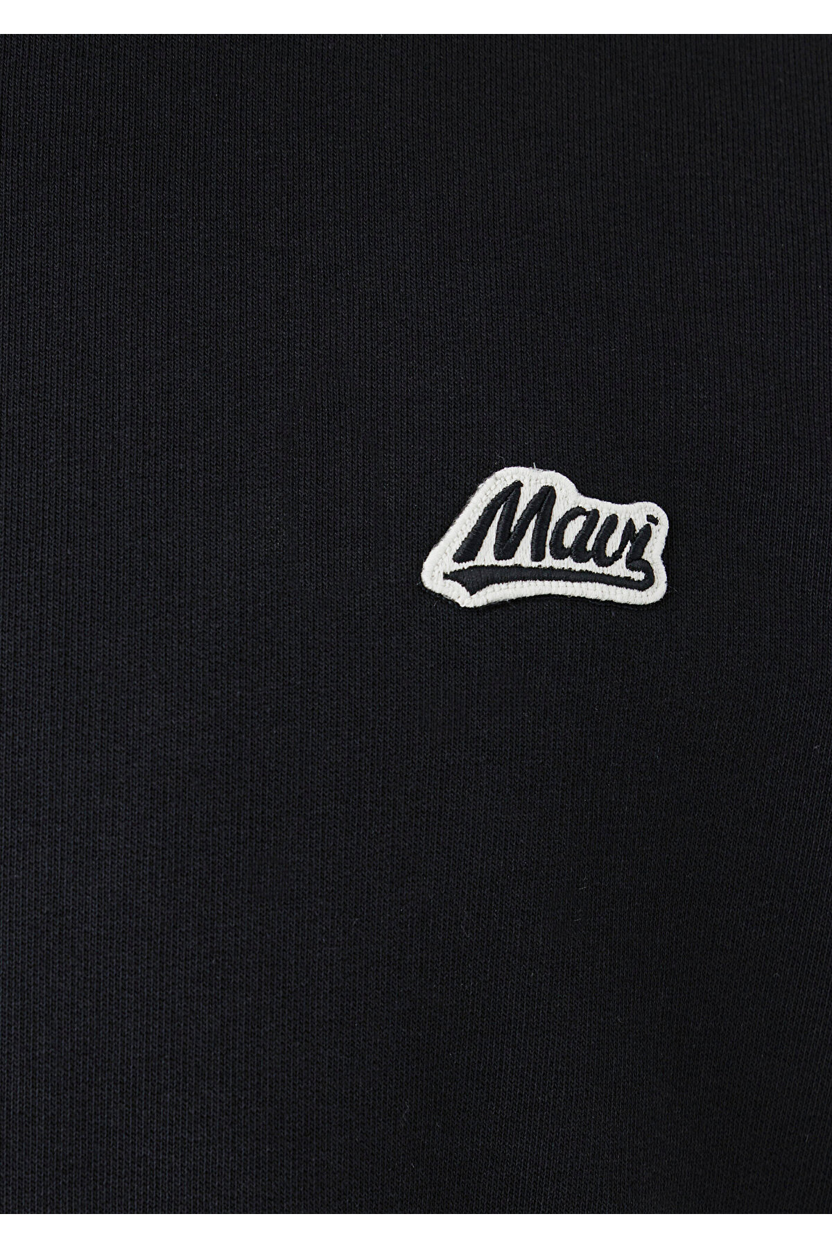 Mavi M0S10611 Patch Nakışlı Erkek Sweatshirt SİYAH görsel 8