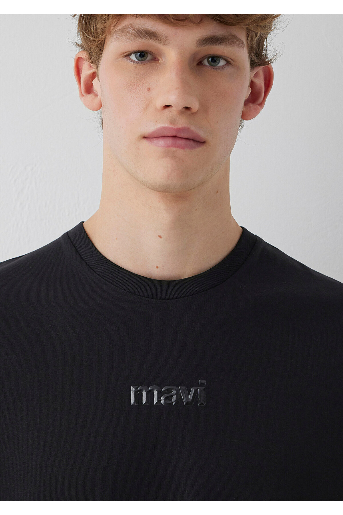 Mavi M0613553 Baskılı T-Shirt Erkek Tişort SİYAH görsel 6