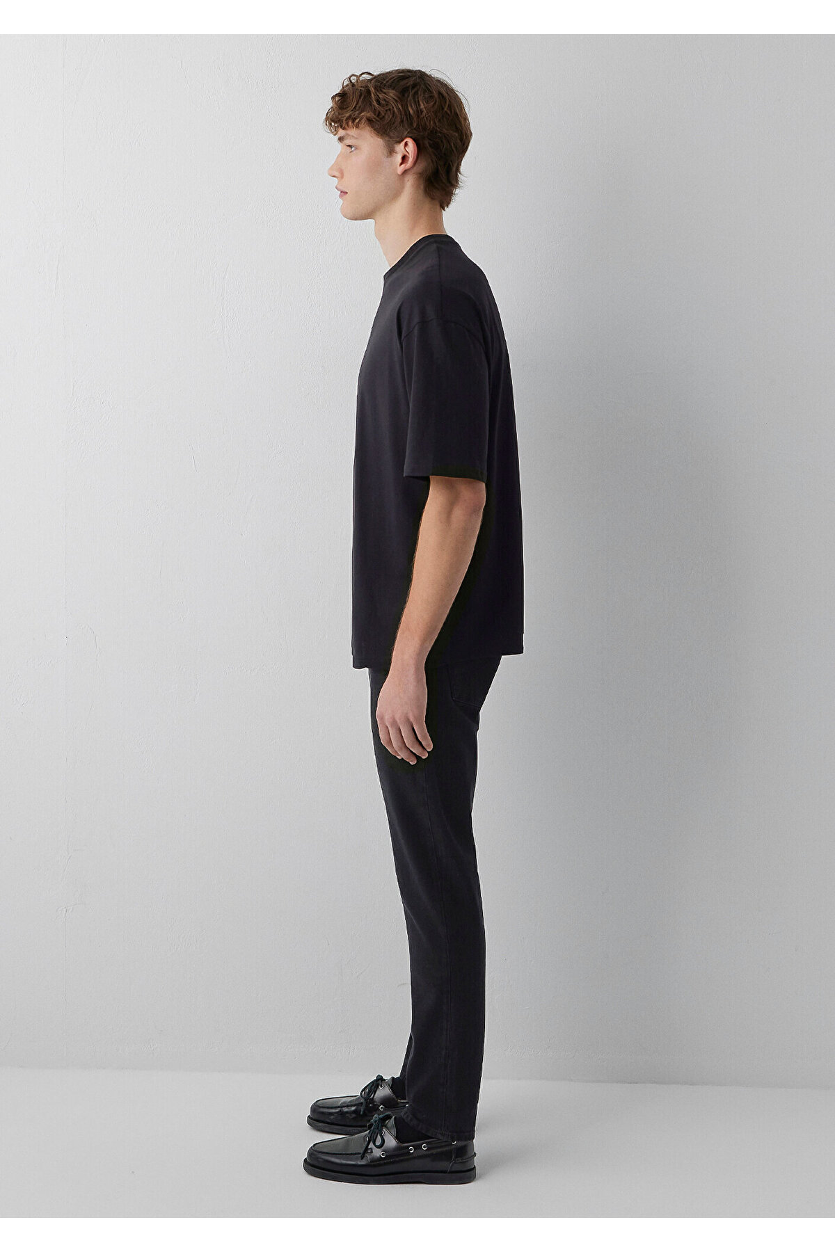 Mavi M0613553 Baskılı T-Shirt Erkek Tişort SİYAH görsel 4