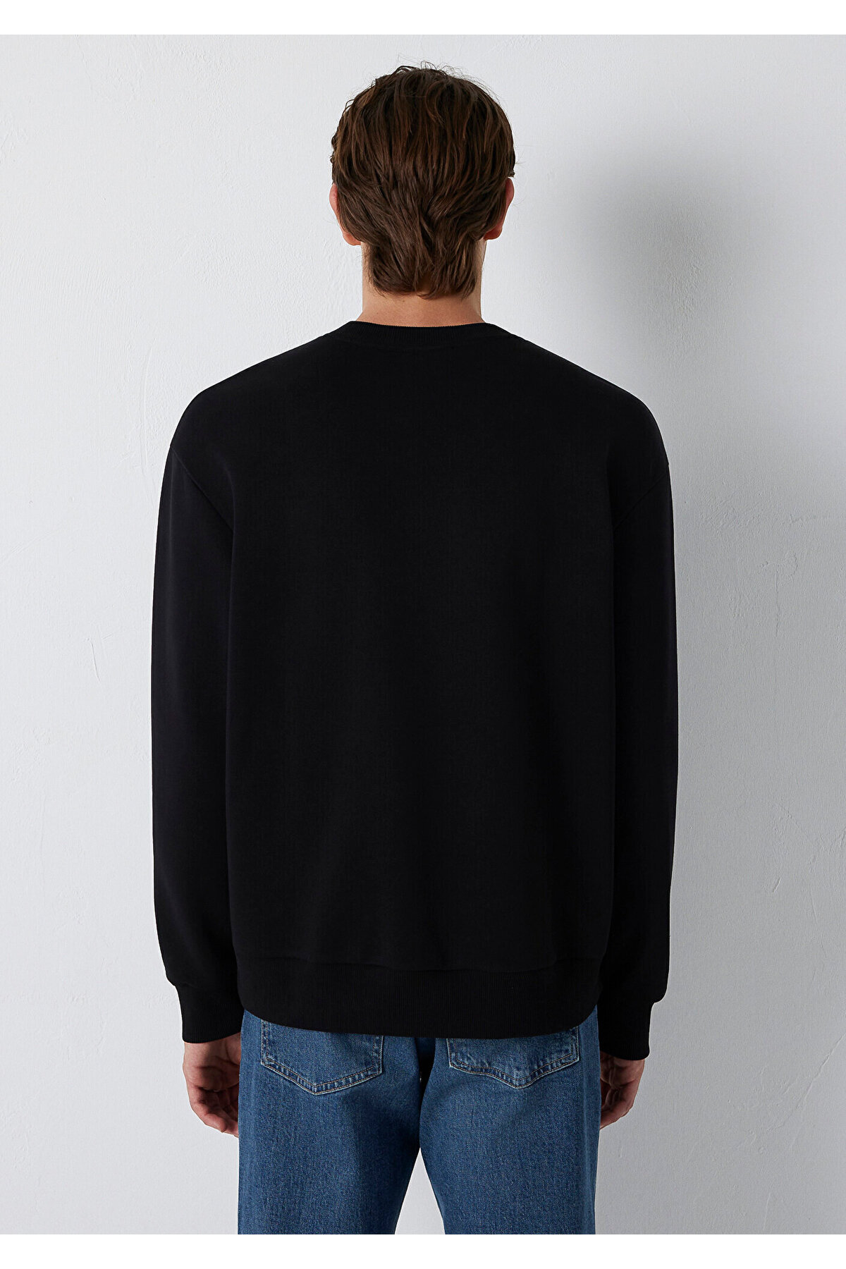 Mavi Logo Siyah Basic Sweatshirt 0S10643-900 görsel 5