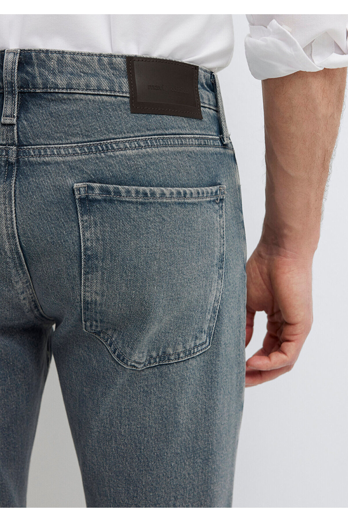 Mavi James Edition Puslu Açık Jean Pantolon 00424A3972 görsel 8