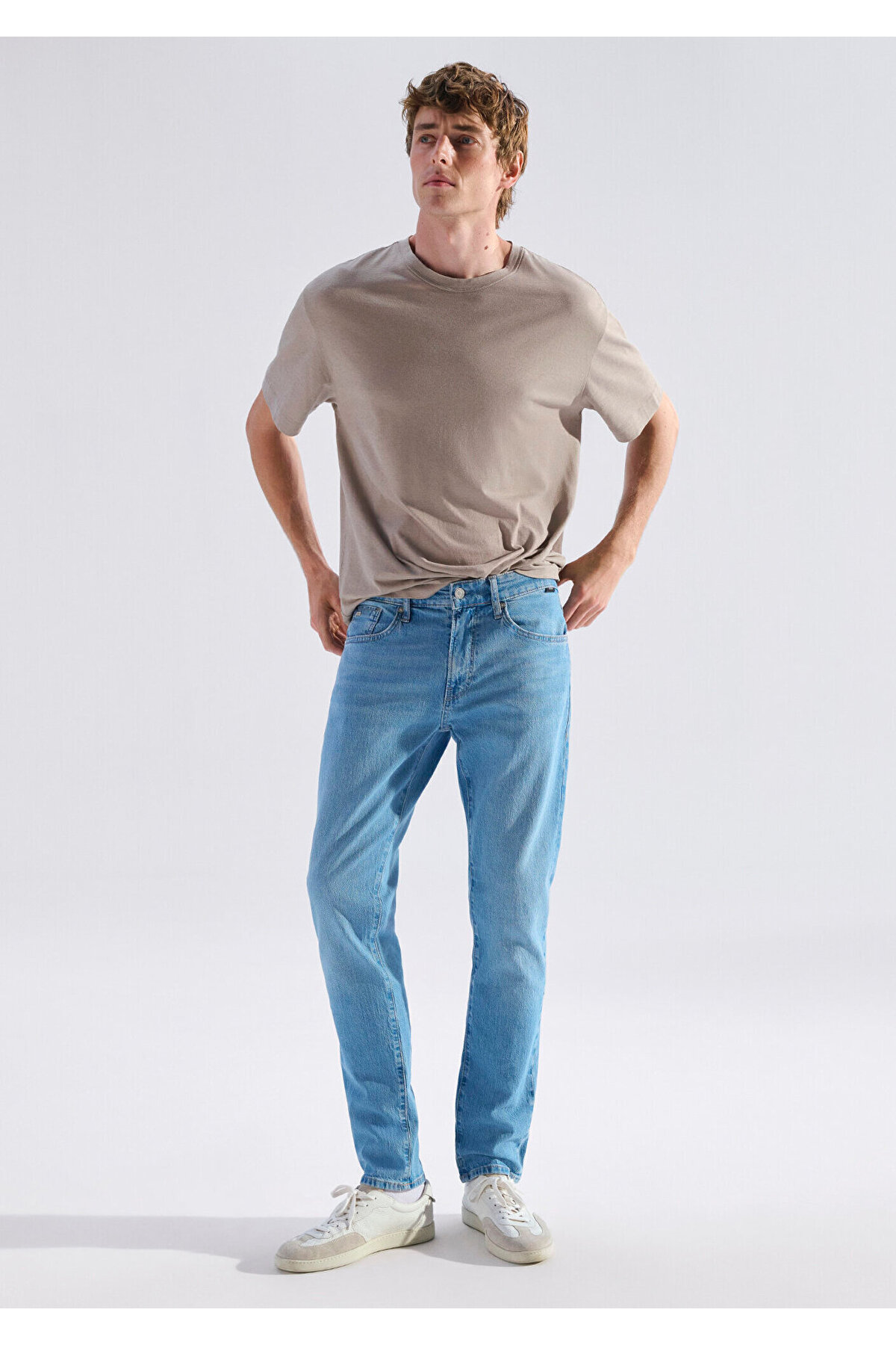 Mavi Marcus Classic Denim Puslu Açık Jean Pantolon 00351A3274