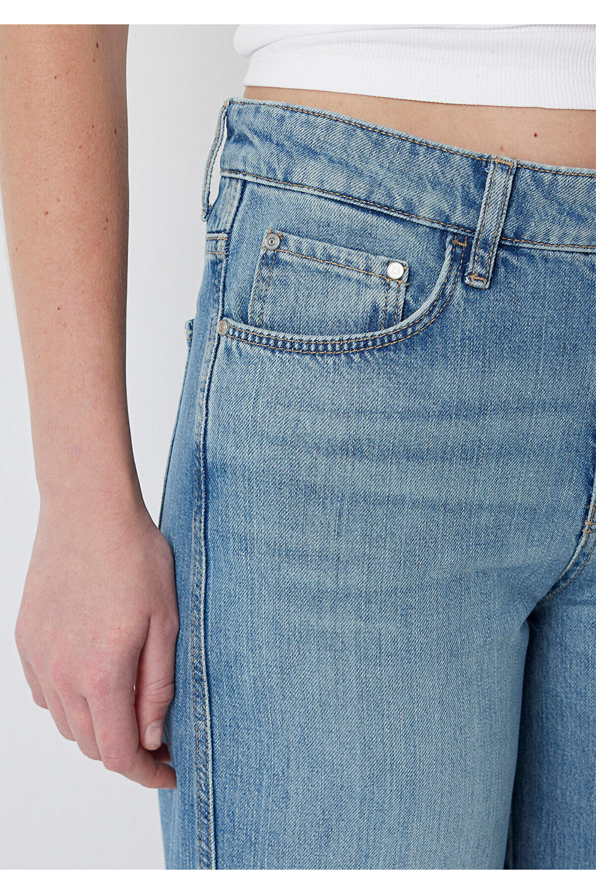 Mavi Tokyo Iconic Vintage Açık Jean Pantolon 1010754-A3952 görsel 7