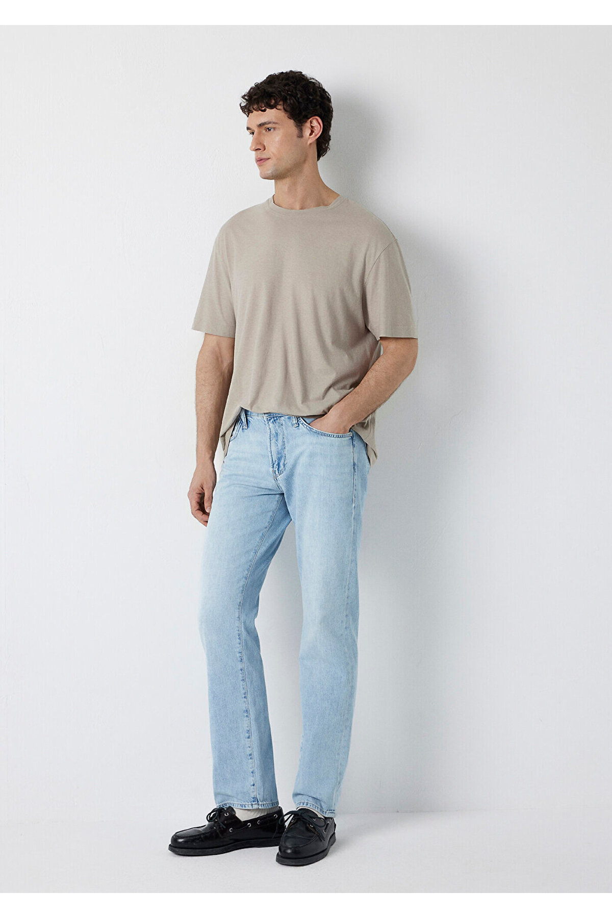 Mavi Hunter Classic Denim Buz Mavisi Jean Pantolon 00202A3986 görsel 2