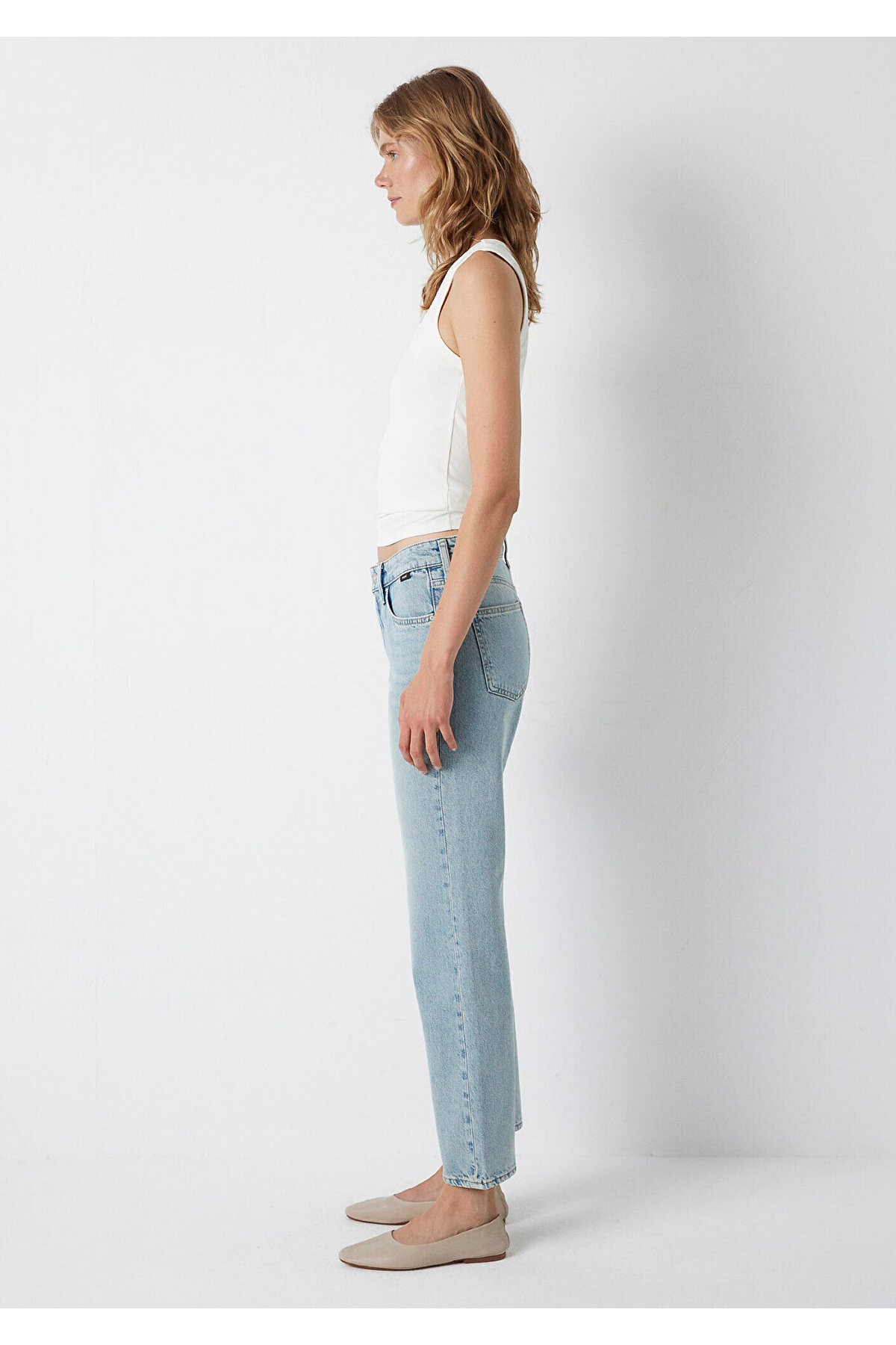 Mavi Soho Iconic Puslu Açık Jean Pantolon 1021245-A6603 görsel 4