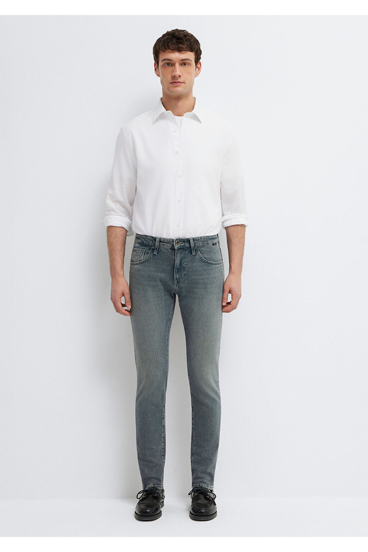 Mavi James Edition Puslu Açık Jean Pantolon 00424A3972 görsel 3