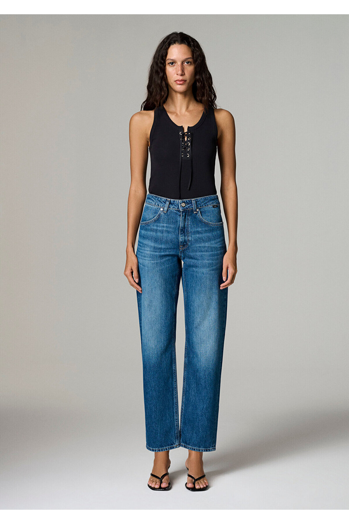 Mavi Iconic Vintage Indigo Mavisi Jean Pantolon 1021060-A3357 görsel 2