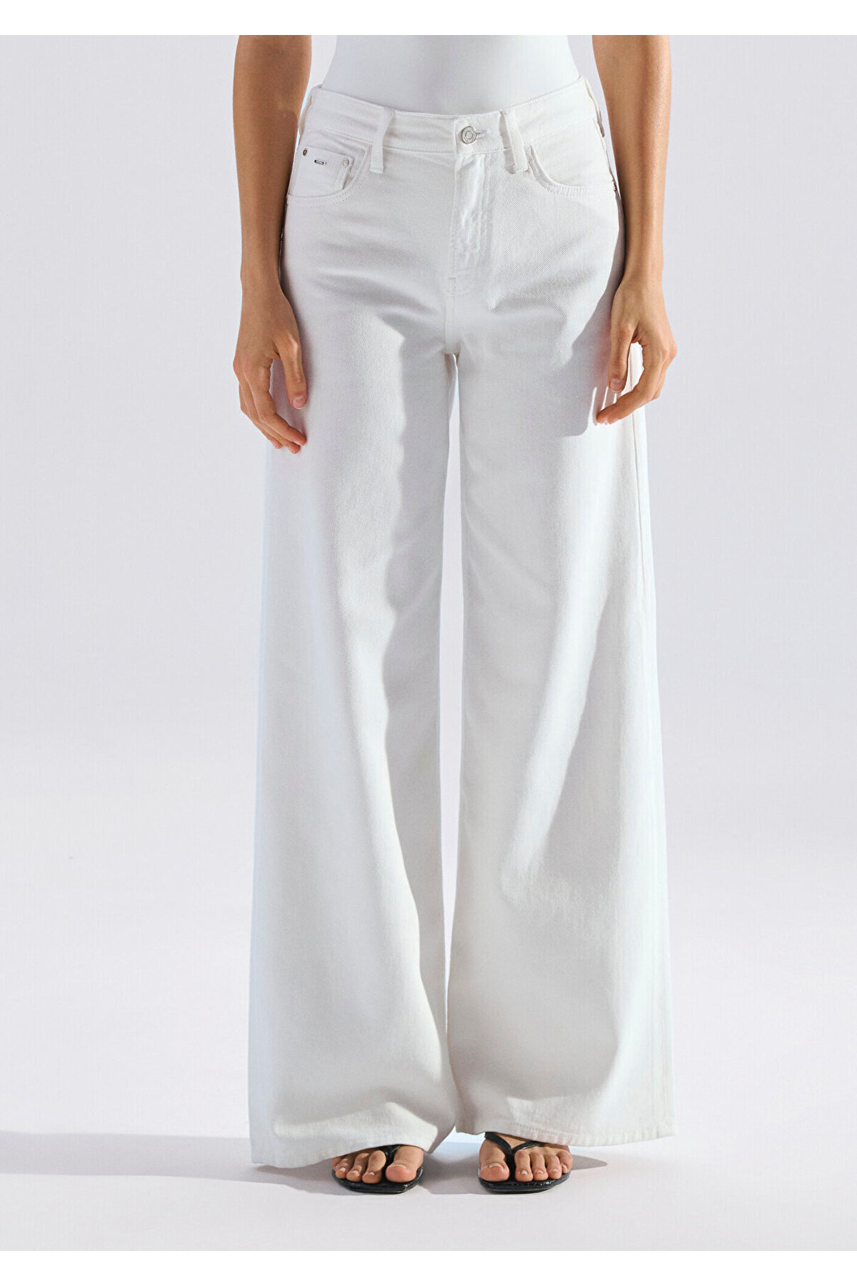 Mavi Joy Edition Kırık Beyaz Jean Pantolon 1010960-A3162 görsel 7