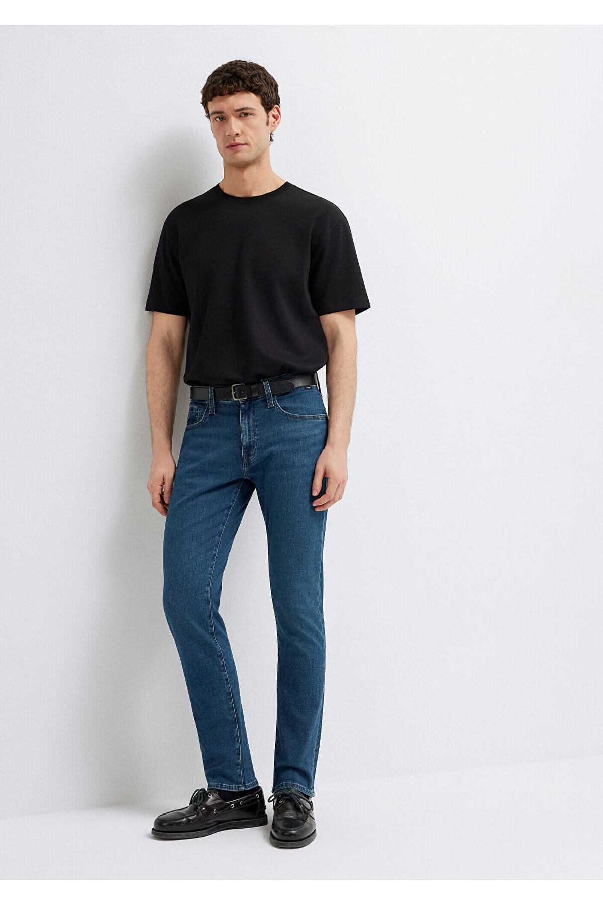 Mavi Marcus Black Vintage Koyu Jean Pantolon 00351A3285 görsel 2