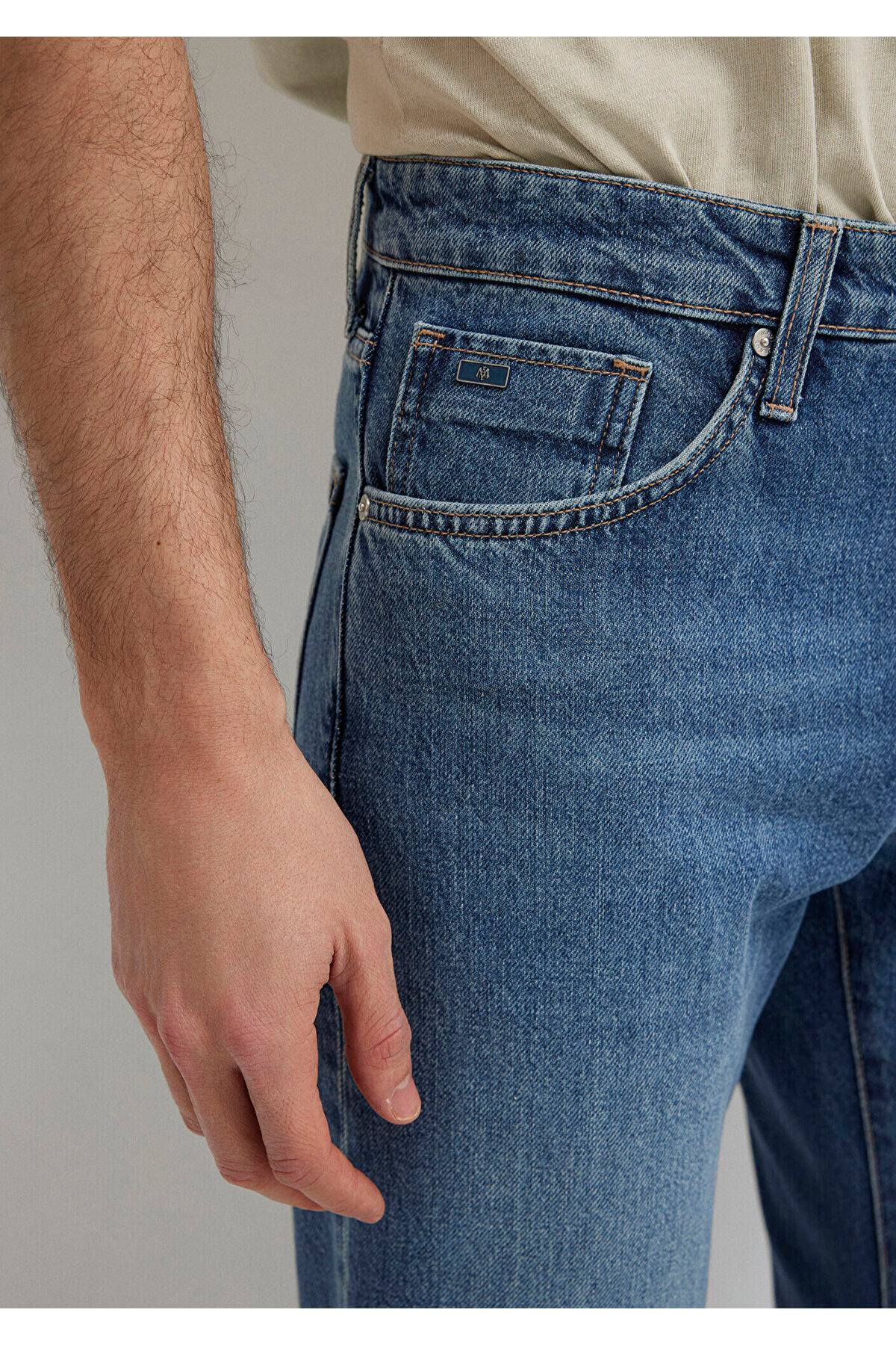 Mavi London Classic Denim Koyu Jean Pantolon 0010172-A1724 görsel 8