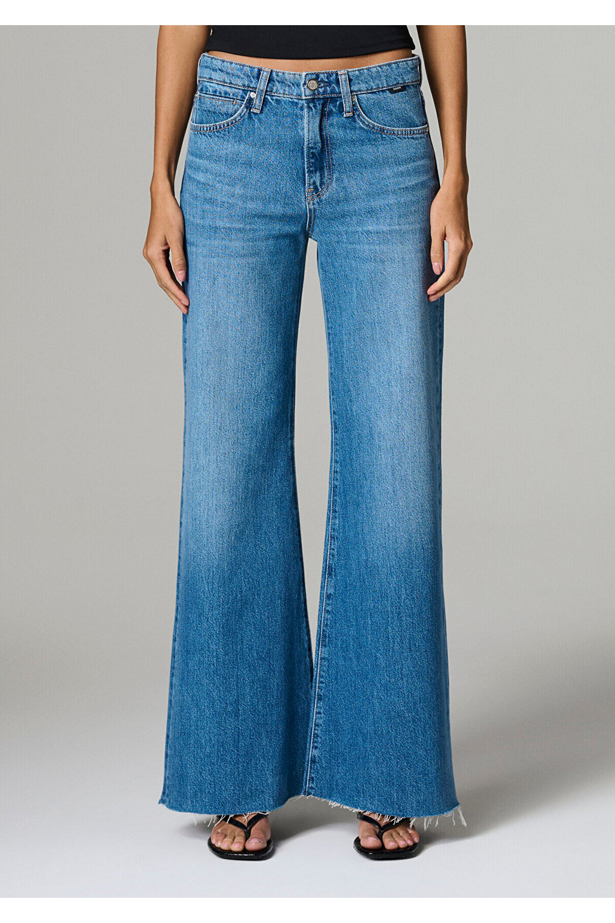 Mavi Grace Iconic Gölgeli Indigo Mavisi Jean Pantolon 1018584-A1600 görsel 5