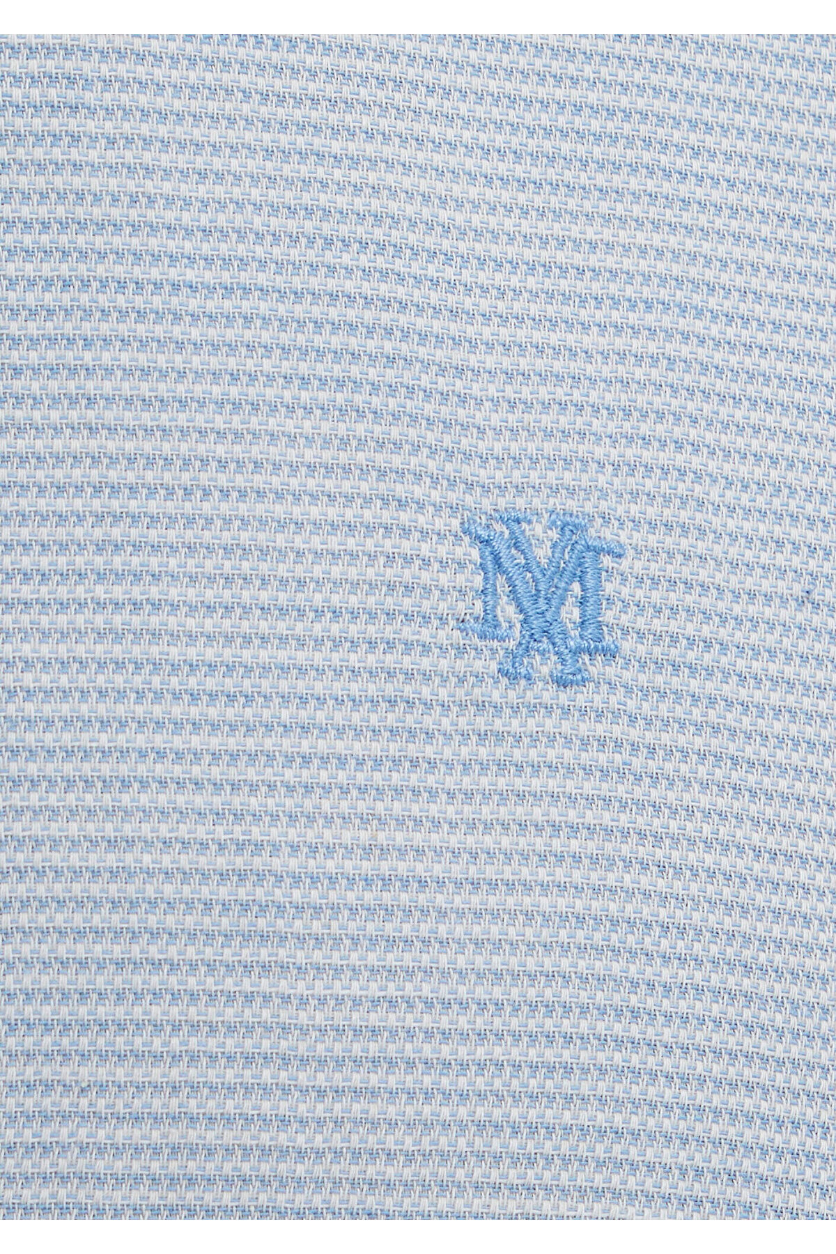 Mavi Mühür Logo Nakışlı Gömlek Slim Fit / Dar Kesim 0211899-86659 görsel 7