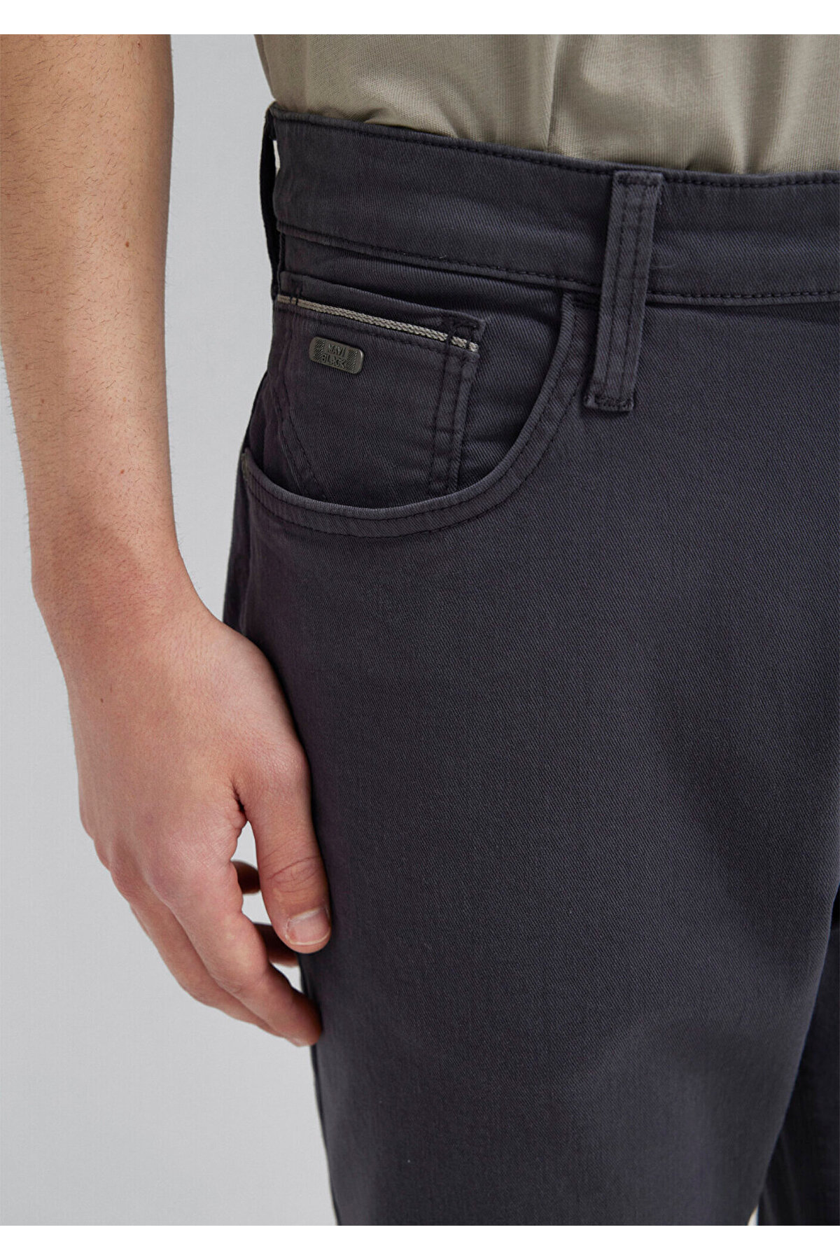 Mavi Milan Black Antrasit Jean Pantolon 00810A2796 görsel 7