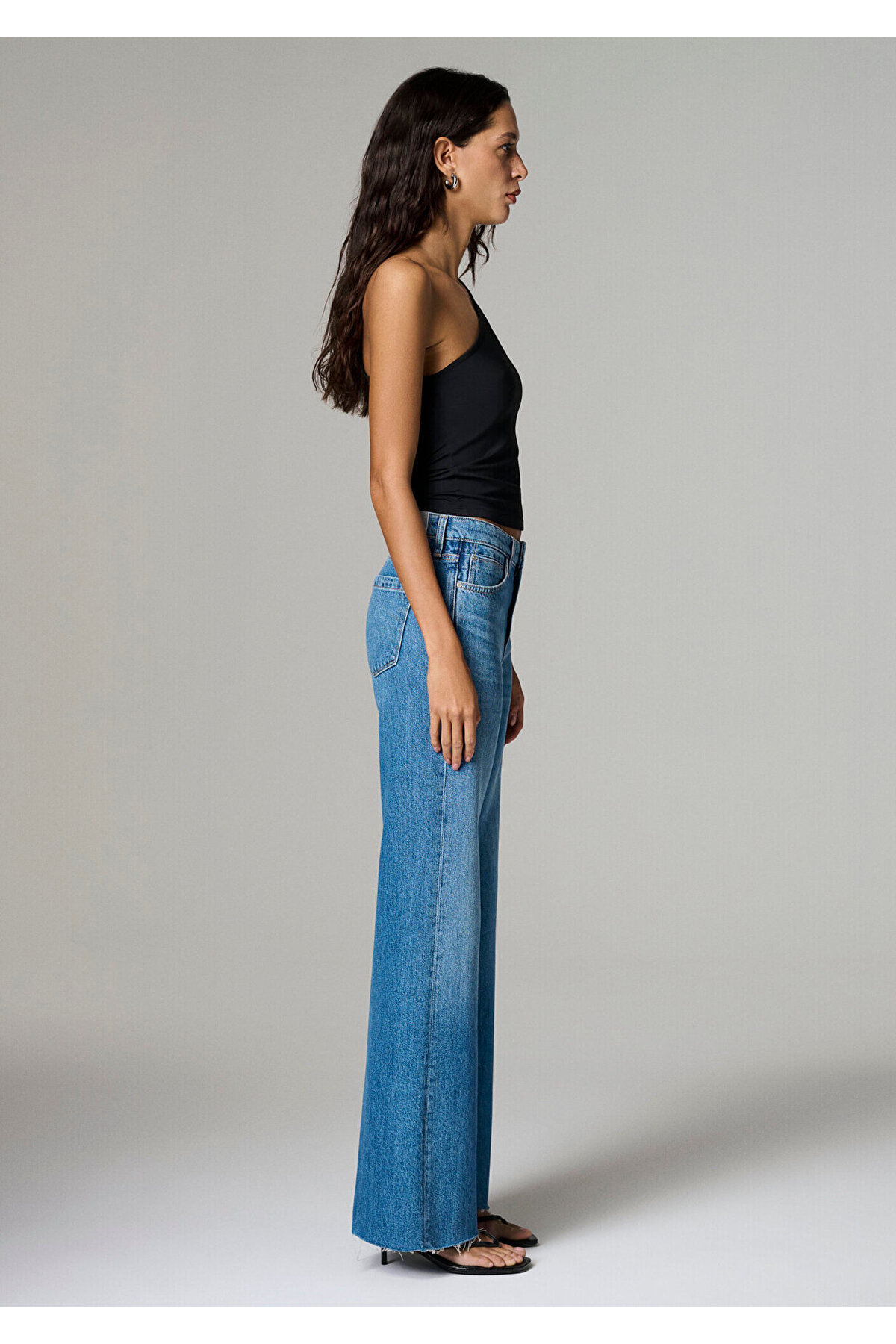 Mavi Grace Iconic Gölgeli Indigo Mavisi Jean Pantolon 1018584-A1600 görsel 7