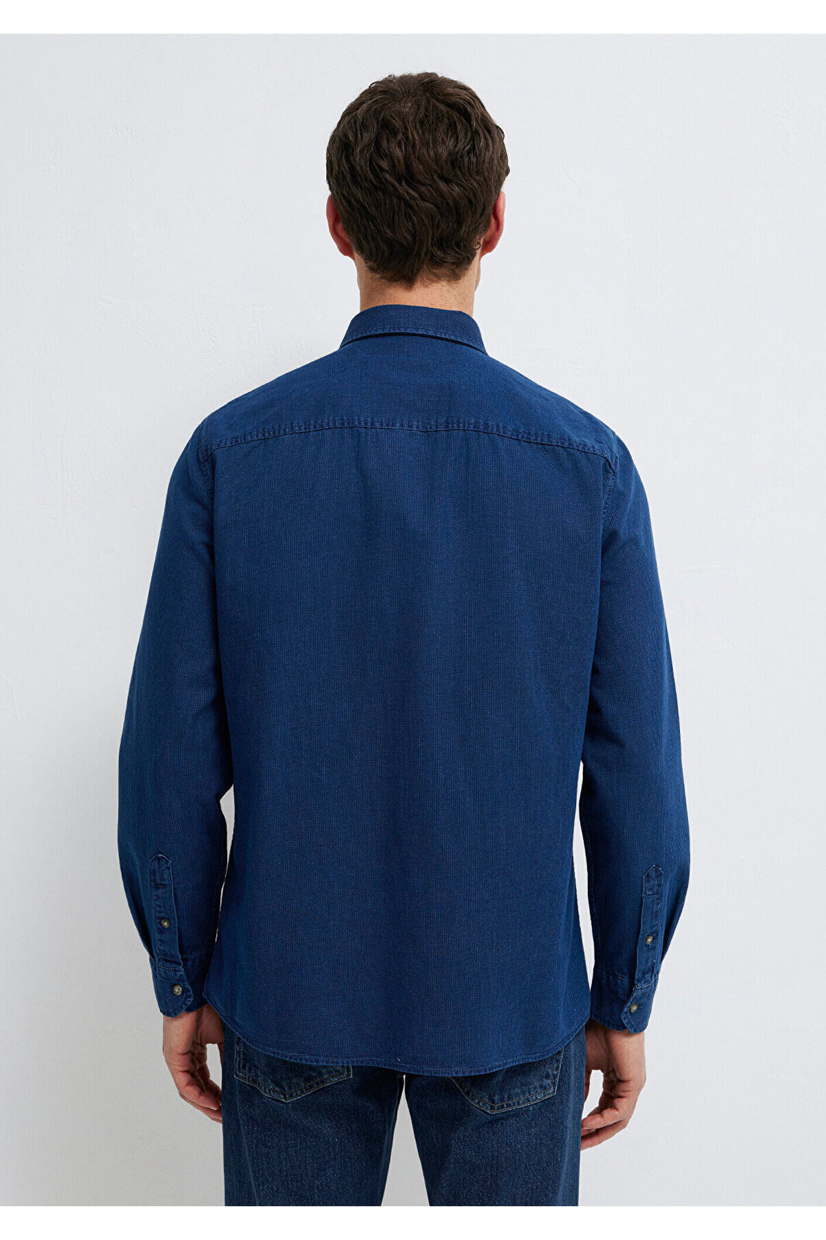 Mavi Gömlek Regular Fit / Normal Kesim 0211854-18790 görsel 5
