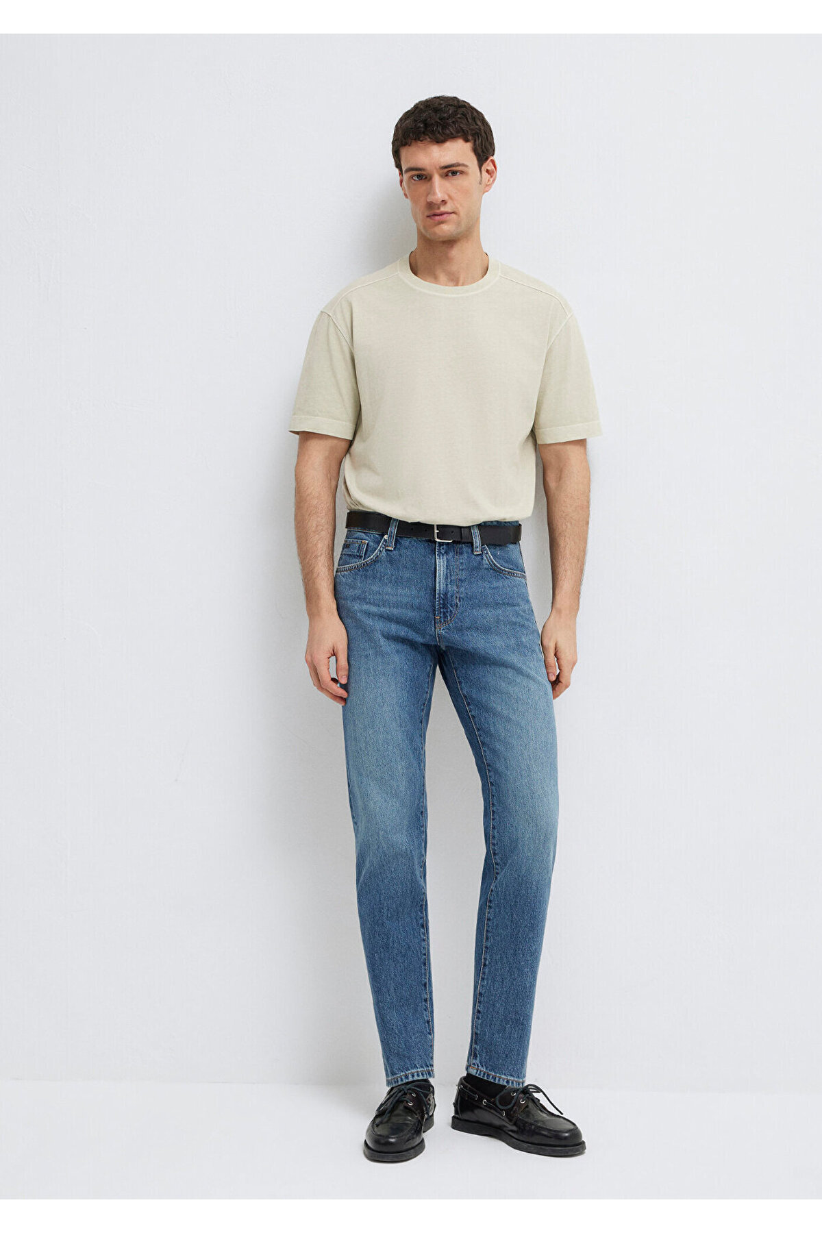 Mavi London Classic Denim Koyu Jean Pantolon 0010172-A1724 görsel 3