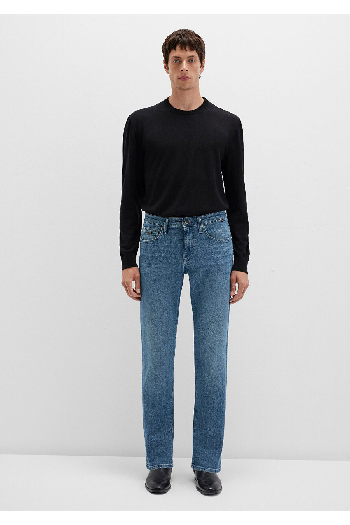 Mavi Hunter Black Vintage Indigo Mavisi Jean Pantolon 0020290661 görsel 3