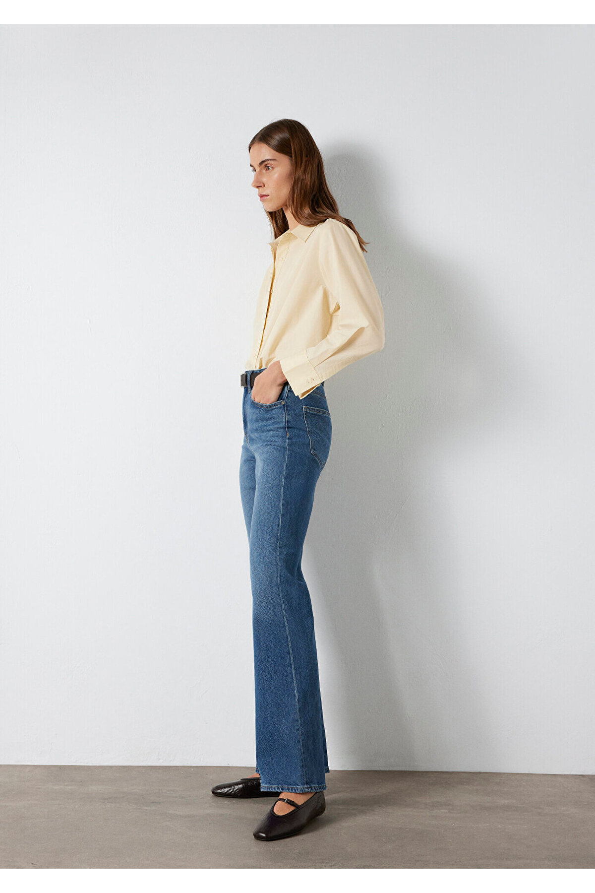 Mavi Victoria Premium Blue Puslu Koyu Jean Pantolon 101072-A3035 görsel 2