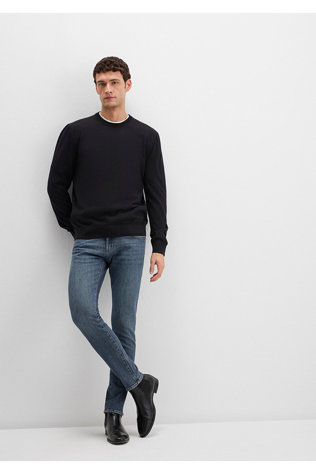 Mavi James Black Puslu Koyu Jean Pantolon 0042489342 görsel 2